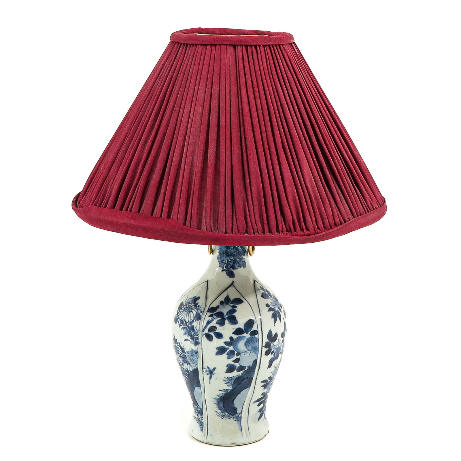A Blue and White Chinese Lamp (1 of 9)