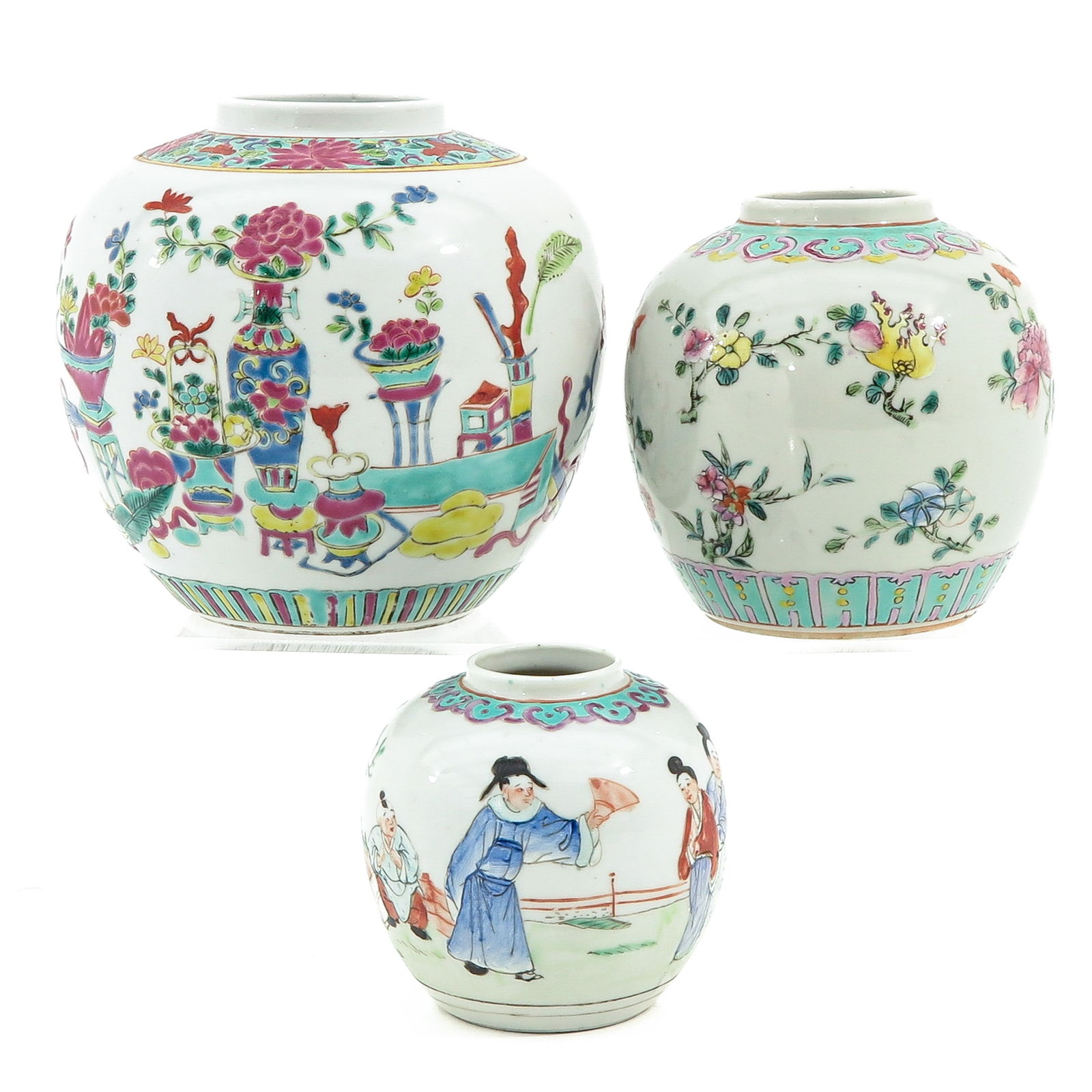 A Collection of 3 Ginger Jars (1 of 10)