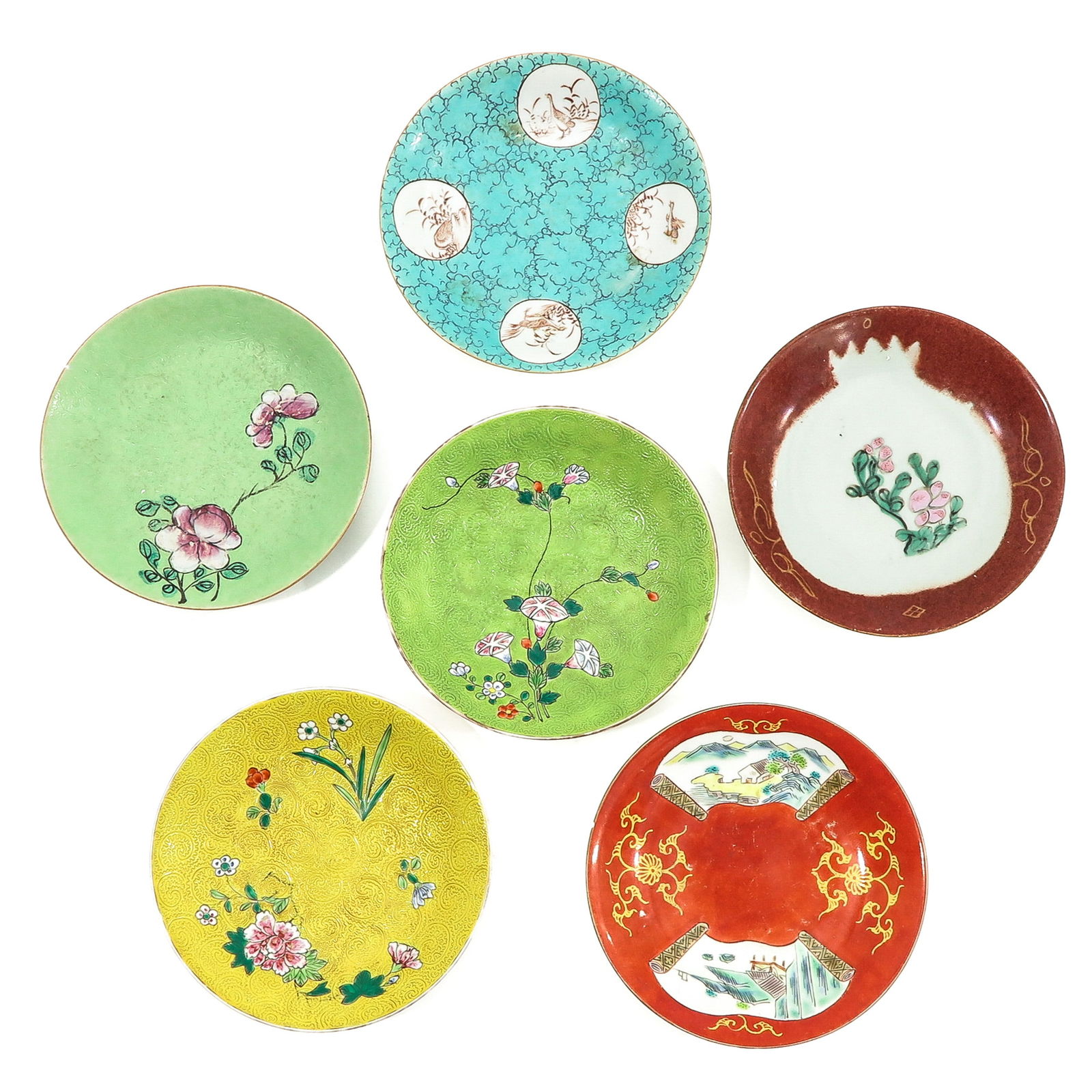 A Collection of 6 Plates (1 of 10)