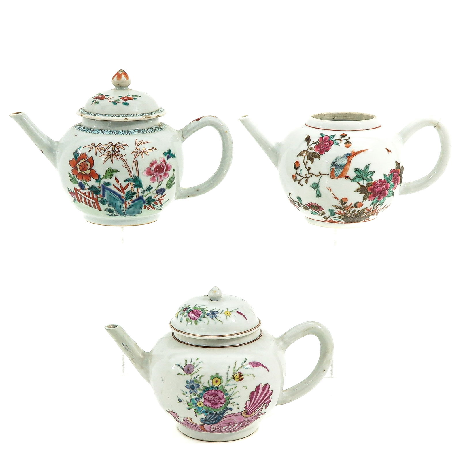 A Collection of 3 Teapots (1 of 10)