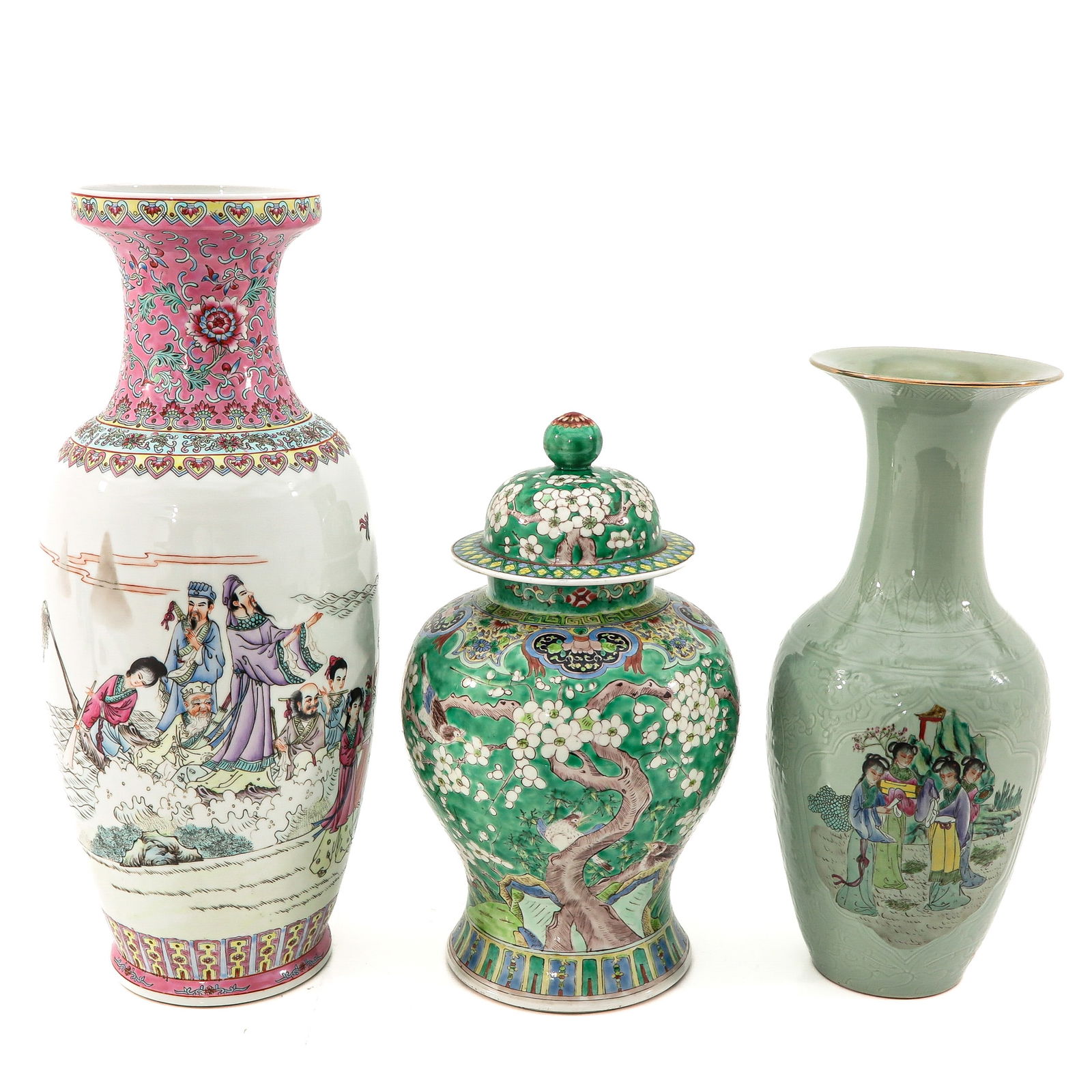 A Collection of 3 Vases (1 of 10)