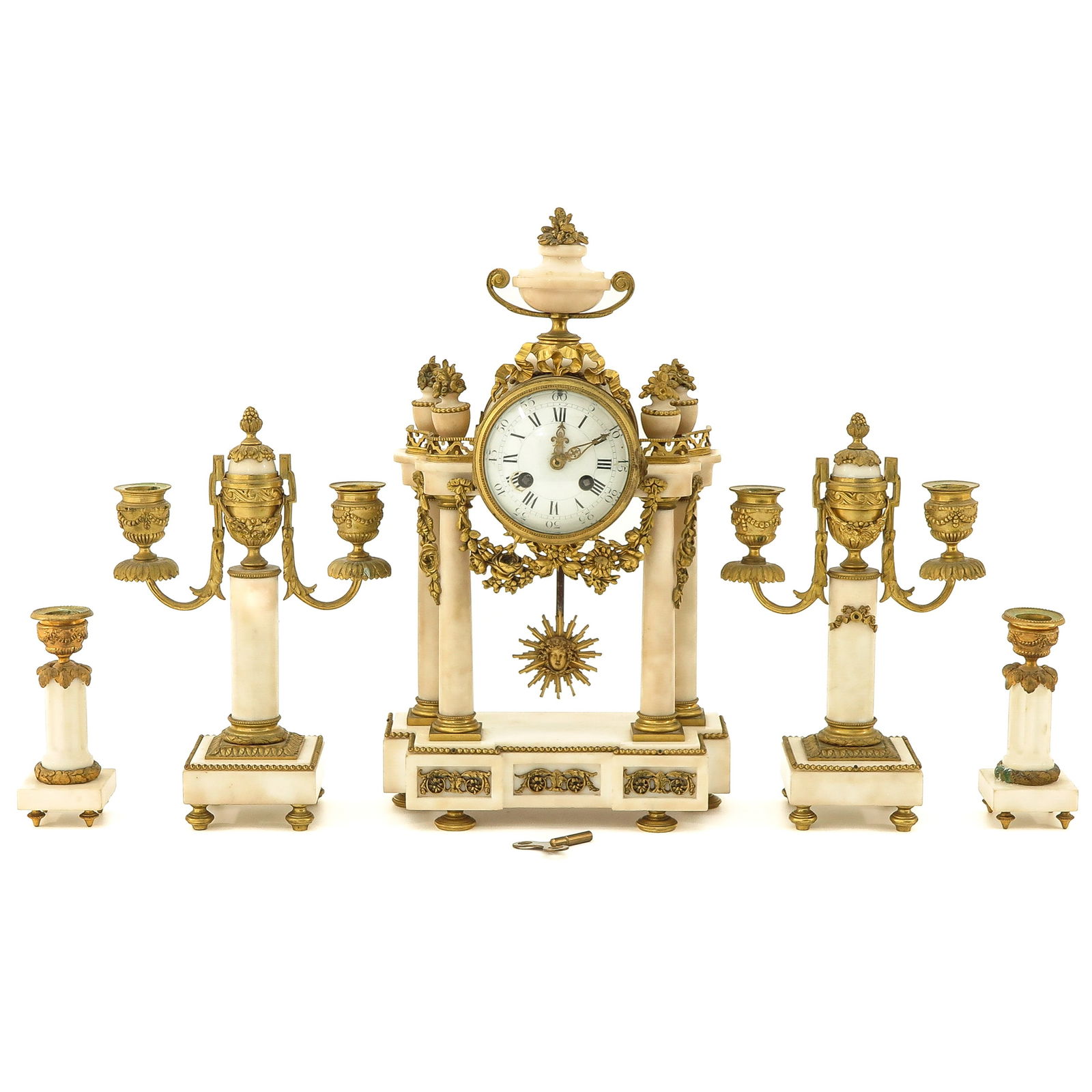 A Planchon Paris Clock Set (1 of 10)
