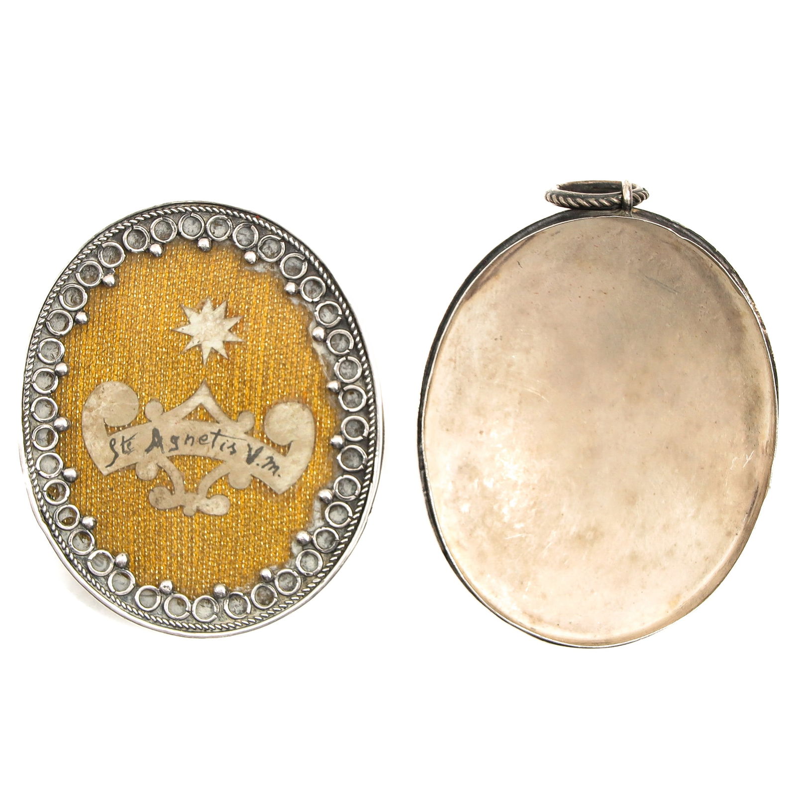 A Relic Holder with Relic of Saint Agnes (1 of 6)