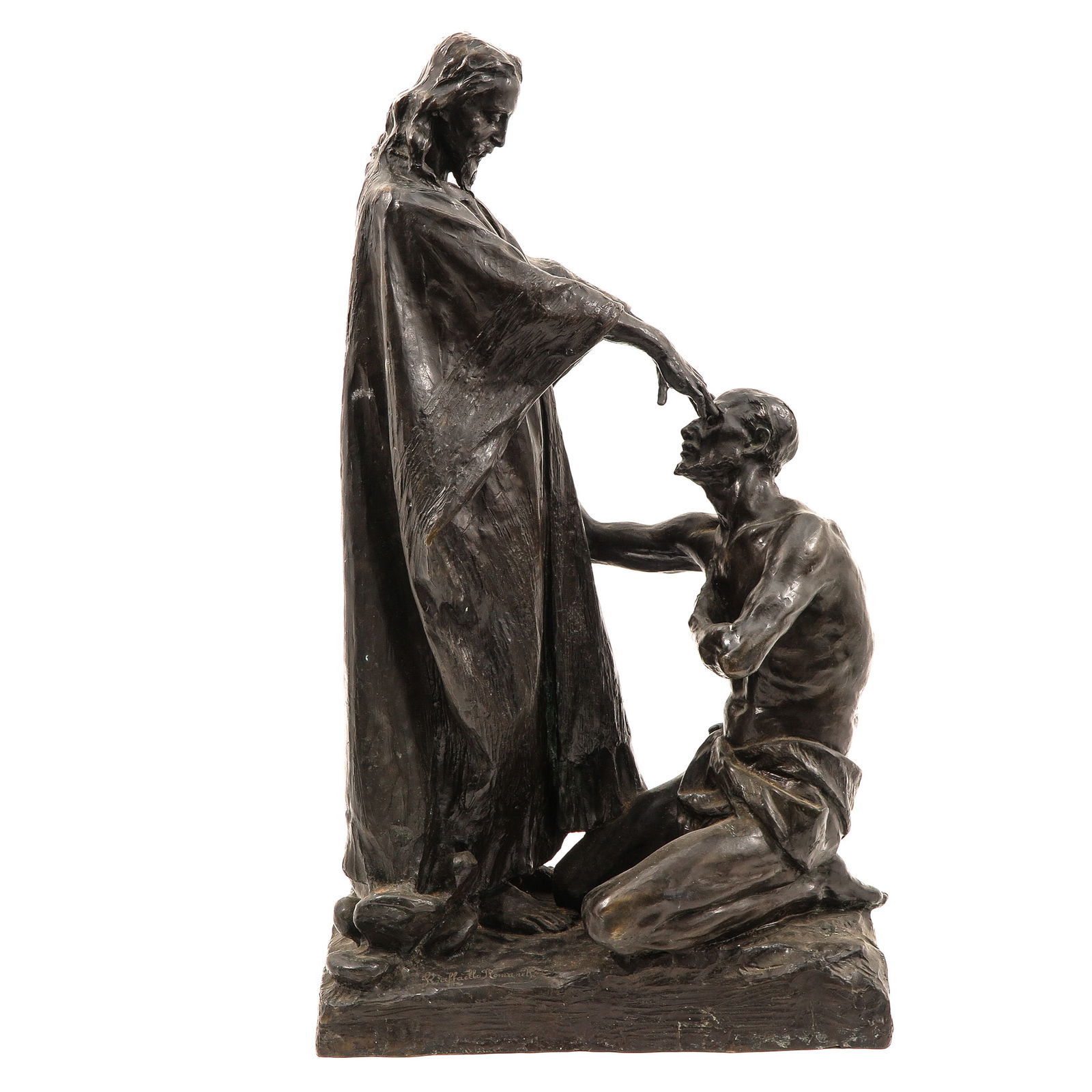 A Bronze Sculpture Signed Raffaello Romanelli (1 of 10)