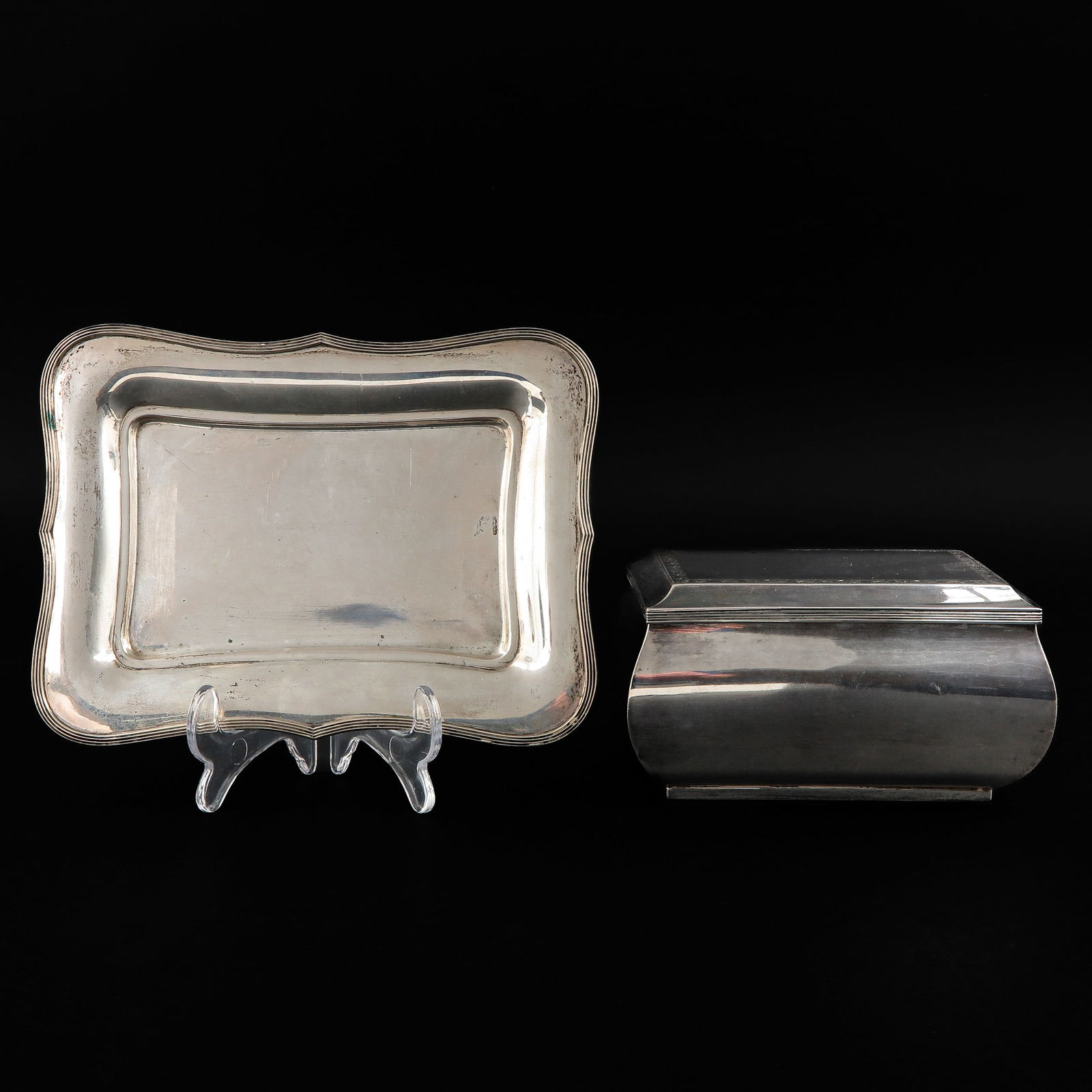 A Dutch Silver Cookie Box (1 of 10)