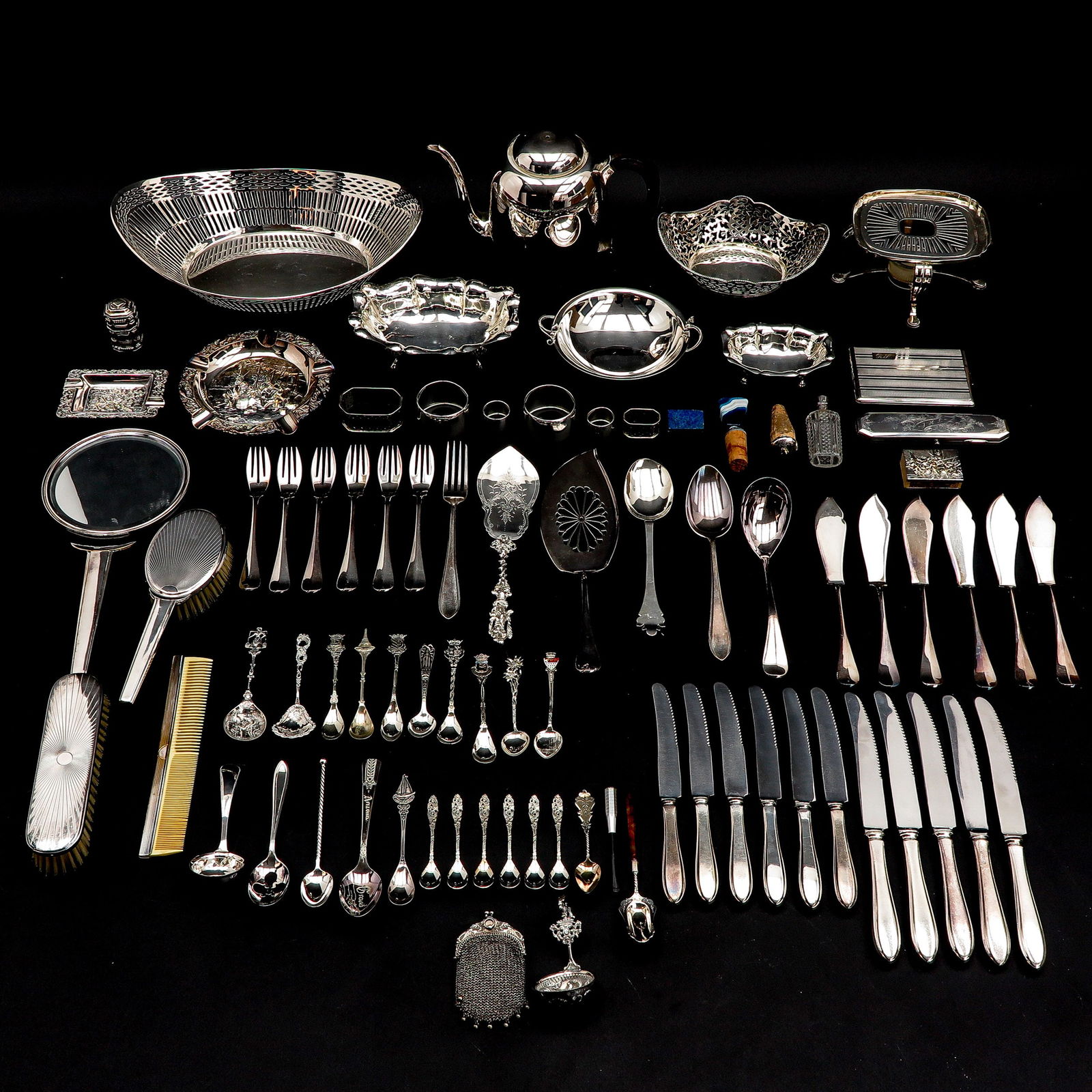 A Large Lot of Plated Items (1 of 10)