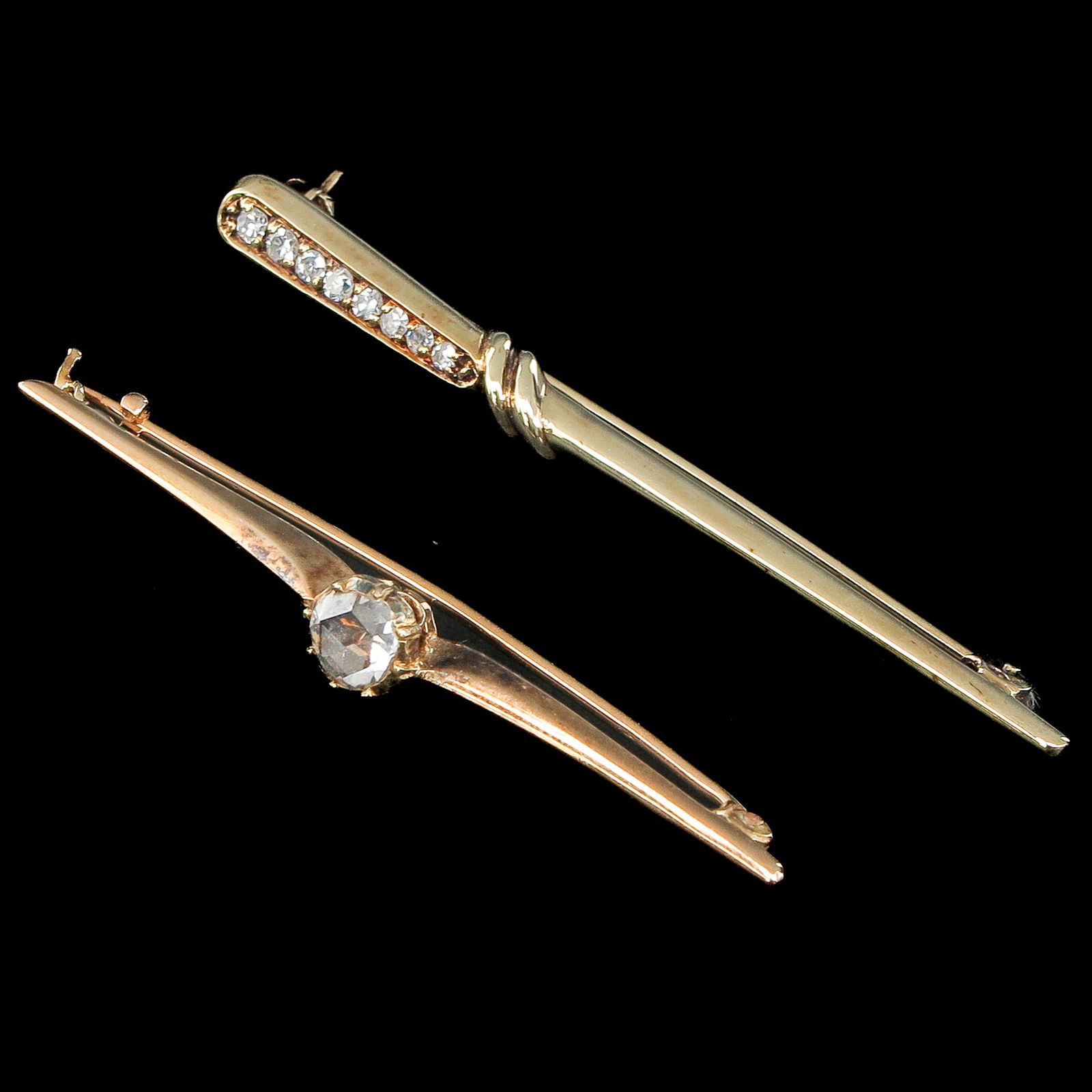 A 14KG Brooch and Tie Pin (1 of 9)