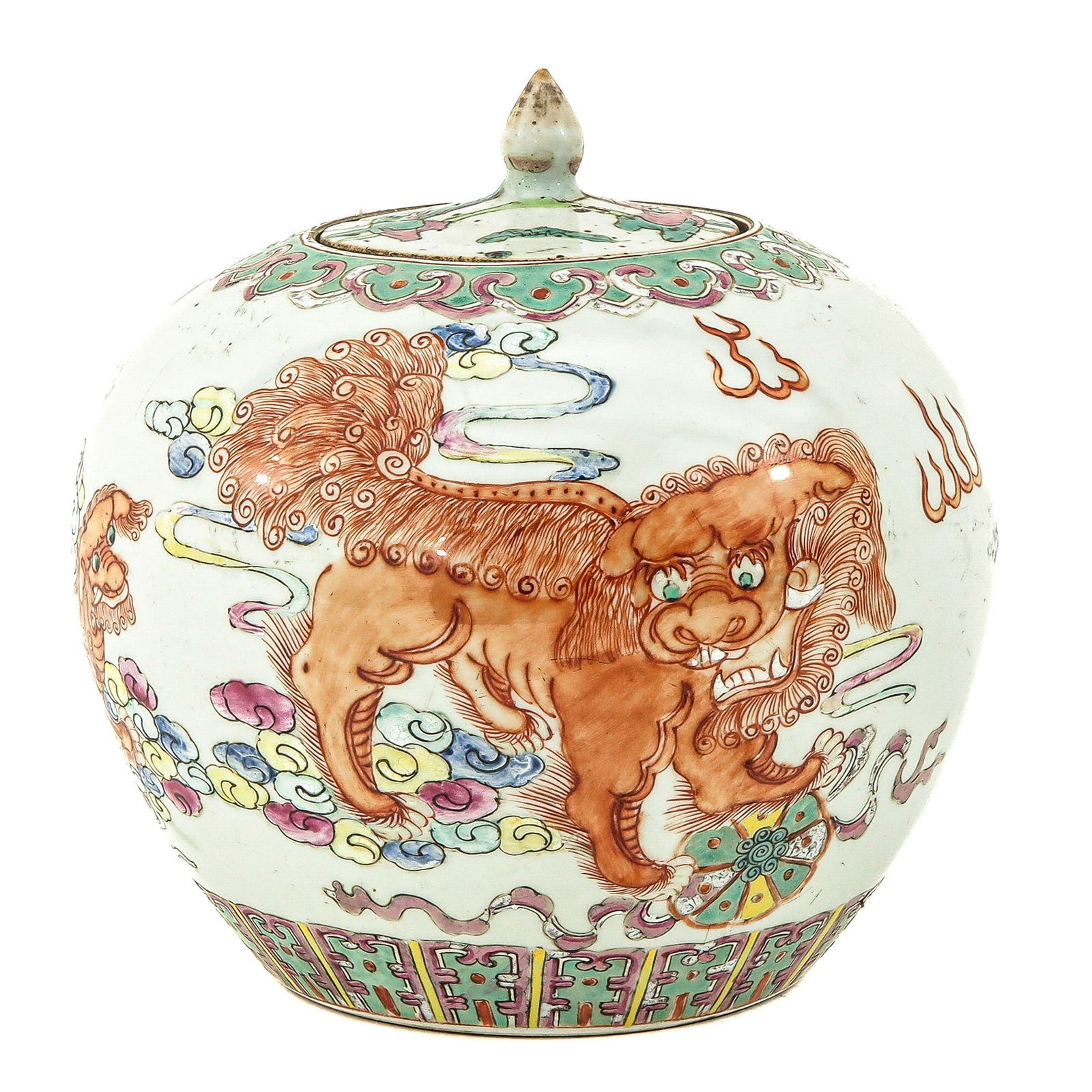 A Famille Rose Ginger Jar (1 of 9)