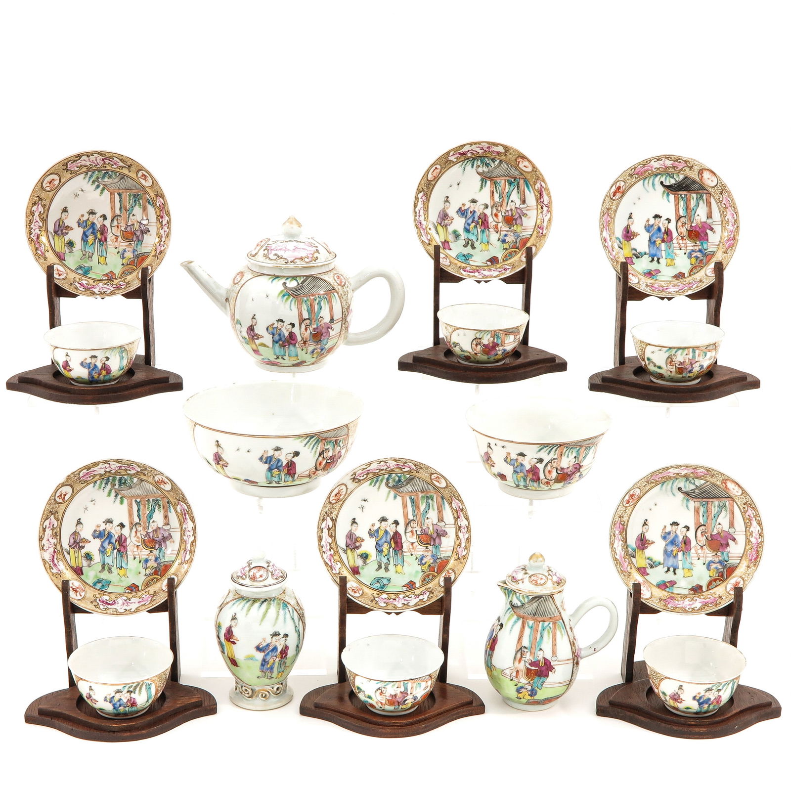 A Famille Rose Tea Service (1 of 10)