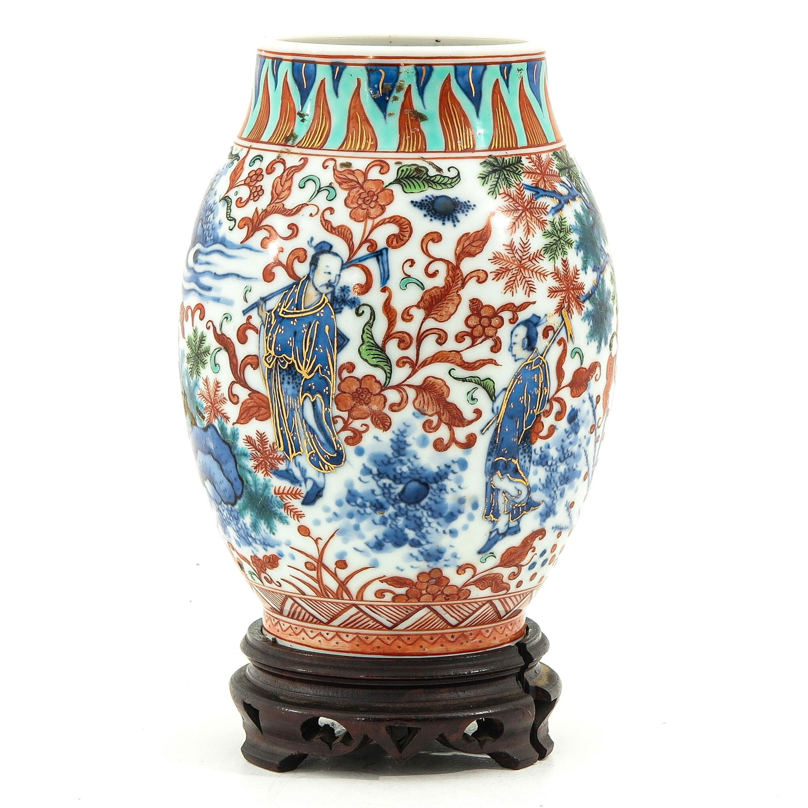 A Polychrome Decor Vase (1 of 9)
