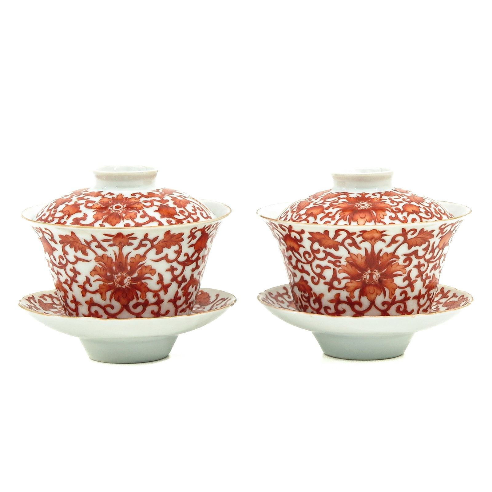 A Pair of Cups and Saucers with Covers (1 of 10)