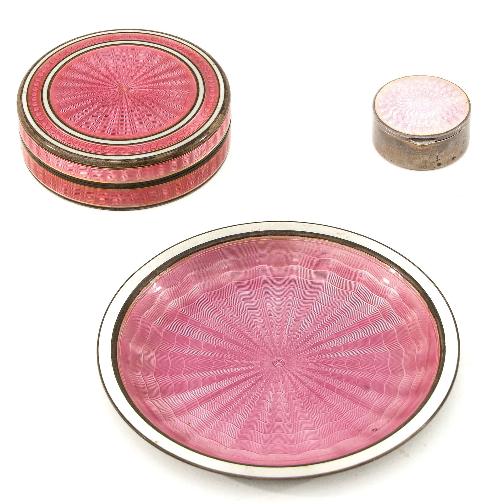 A Lot of 2 Small Boxes and Dish (1 of 10)