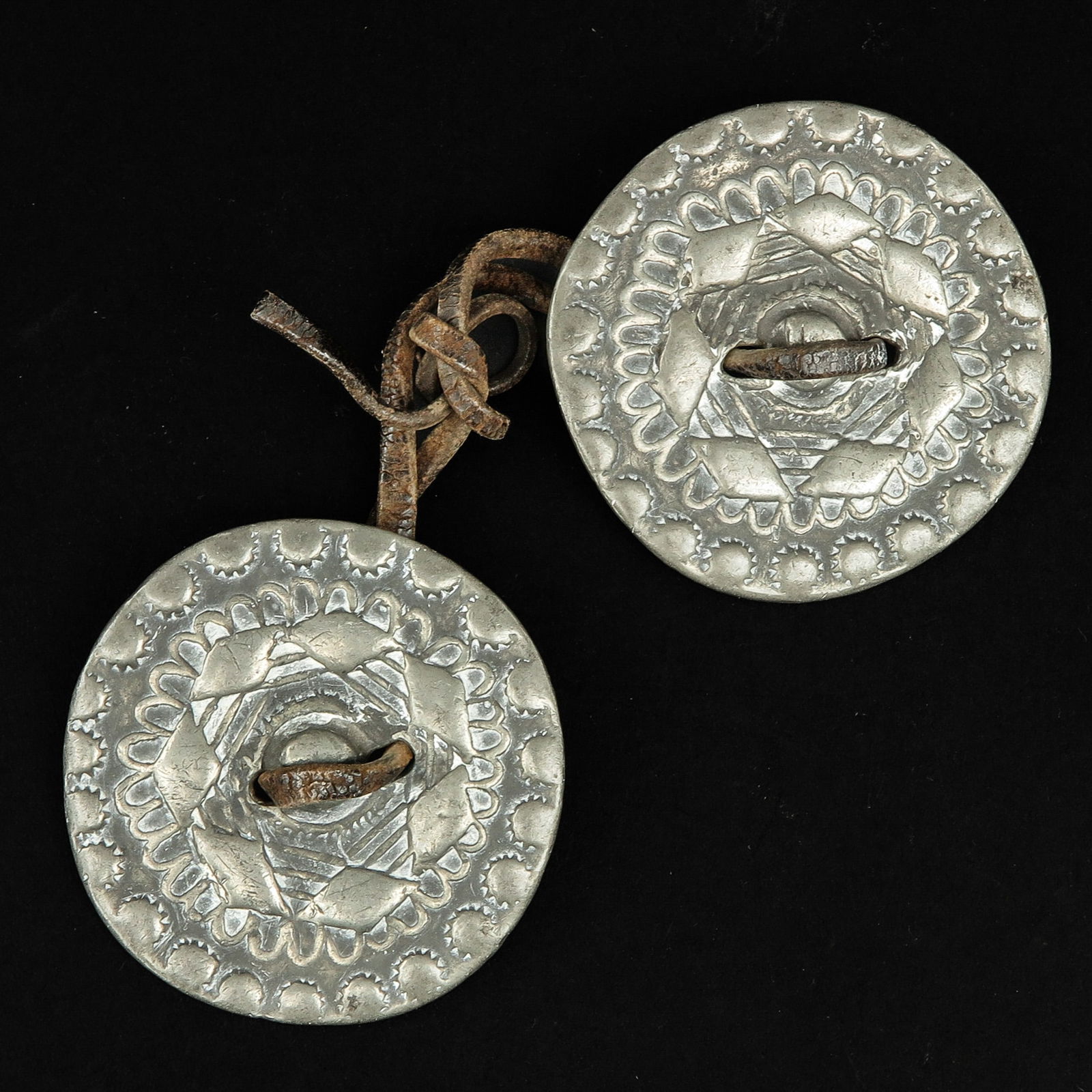 A Pair of 19th Century Pewter Broekstukken (1 of 2)