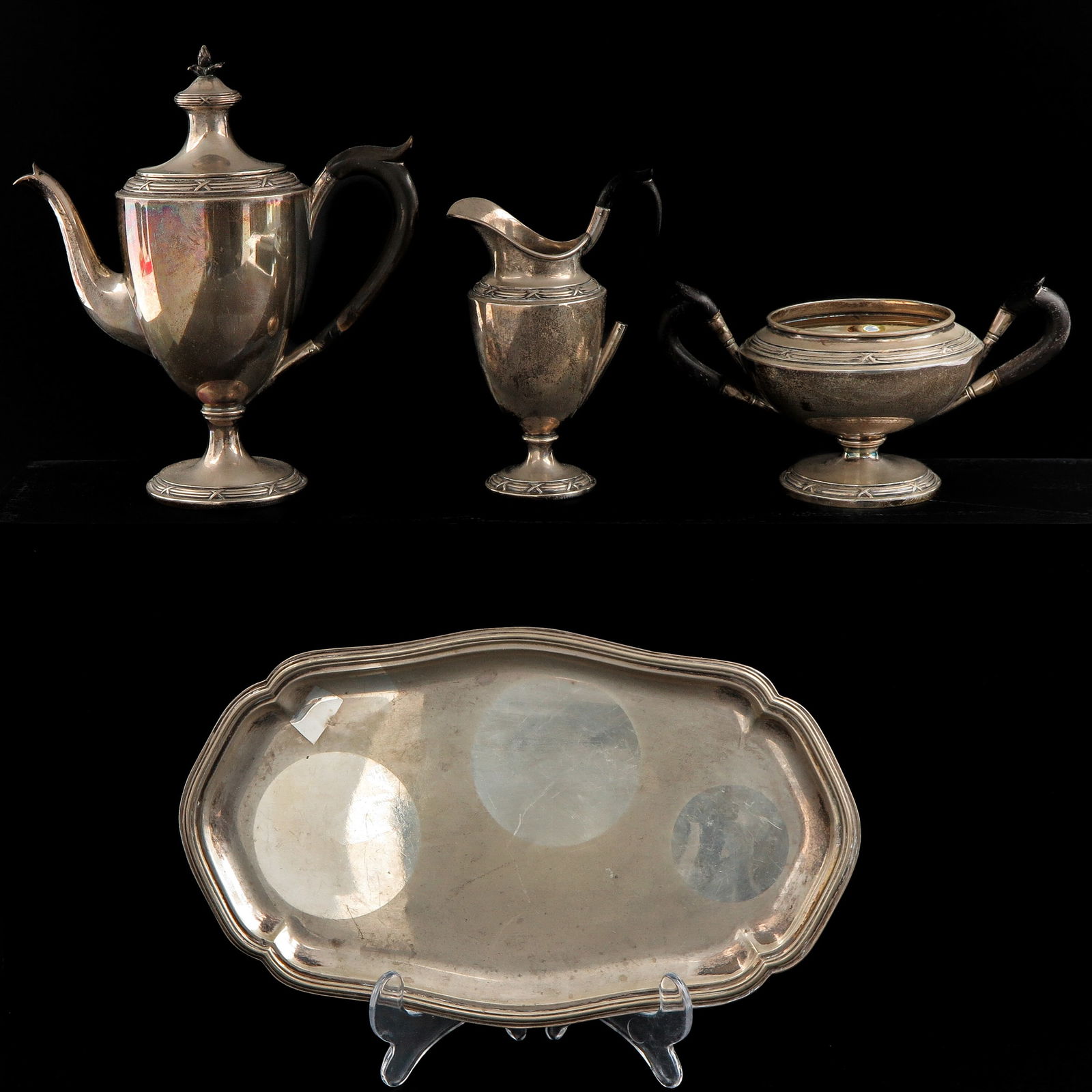 A Dutch Silver Tea Set (1 of 10)