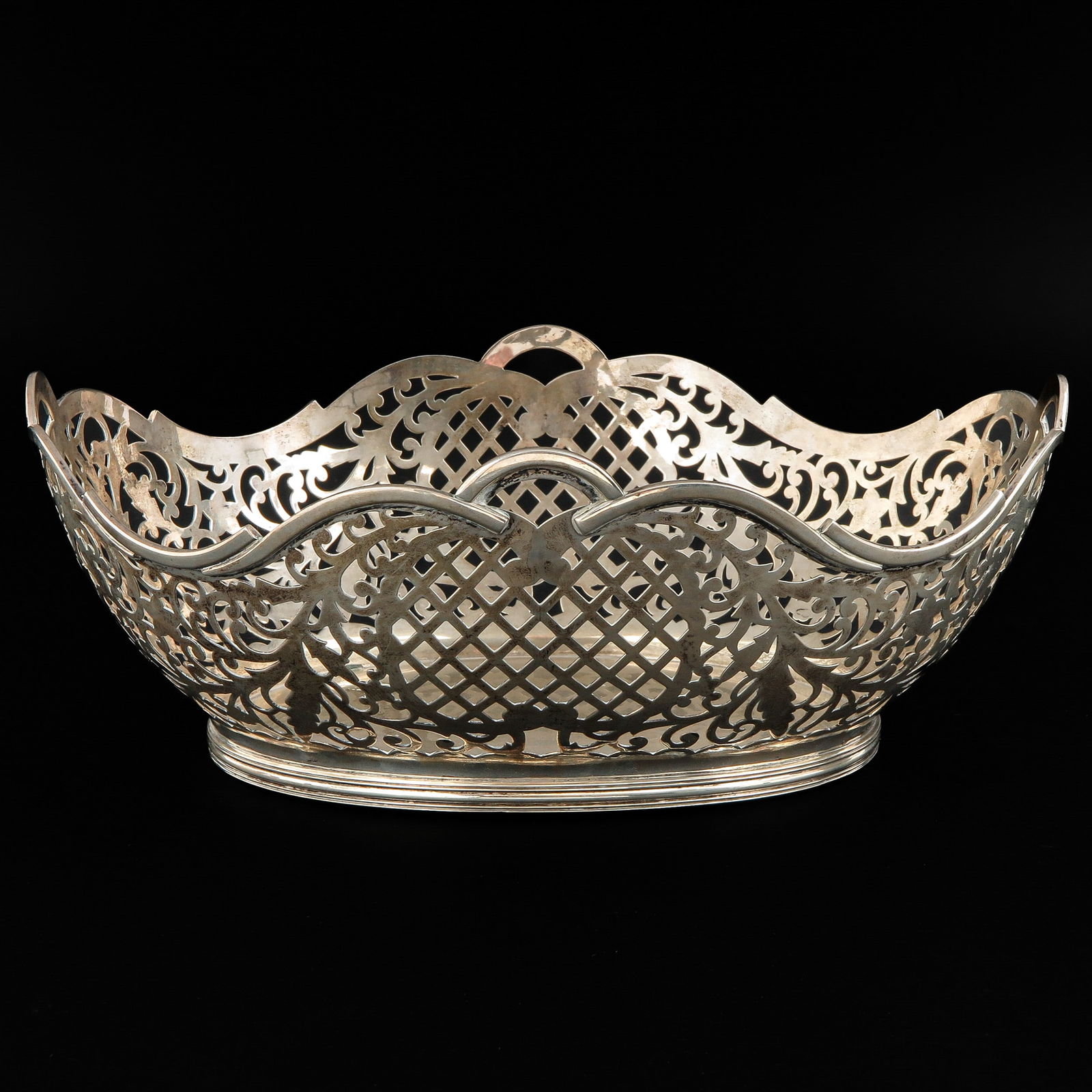 A Dutch Silver Basket (1 of 7)