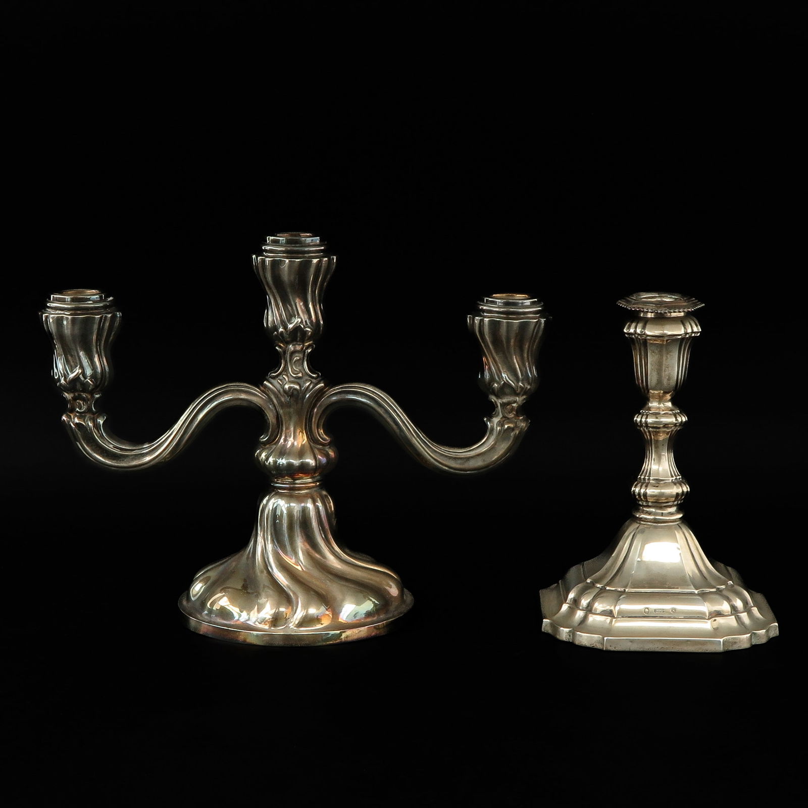 A Lot of 2 Candlesticks (1 of 9)