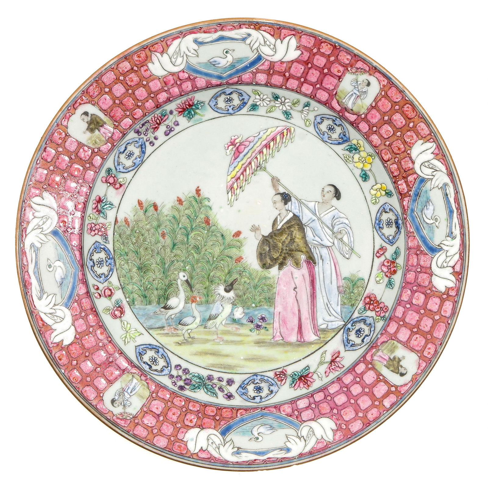 A Famille Rose Plate (1 of 7)