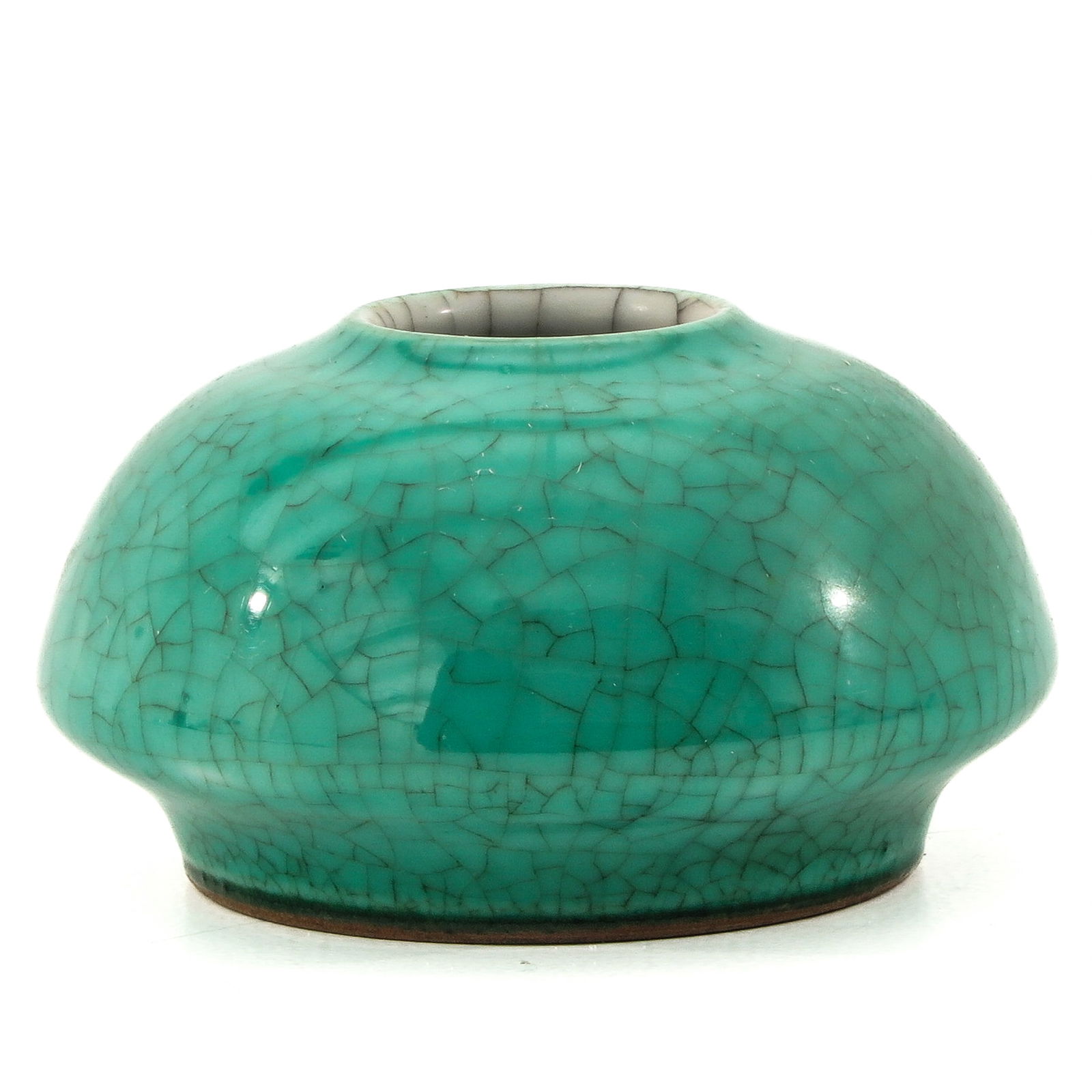 A Small Green Glaze Brush Washer (1 of 9)