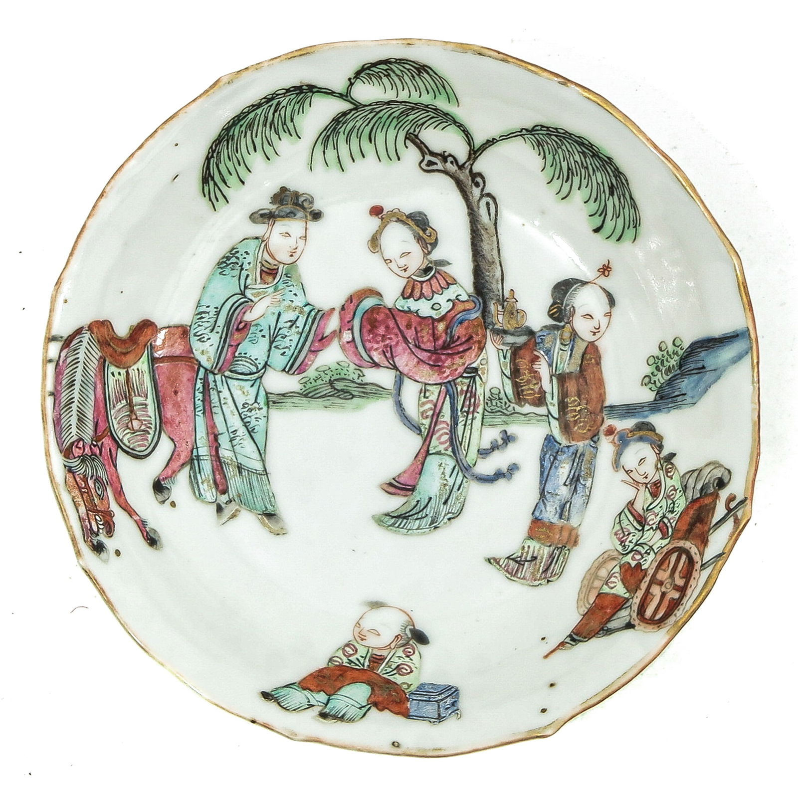 A Famille Rose Small Dish (1 of 6)