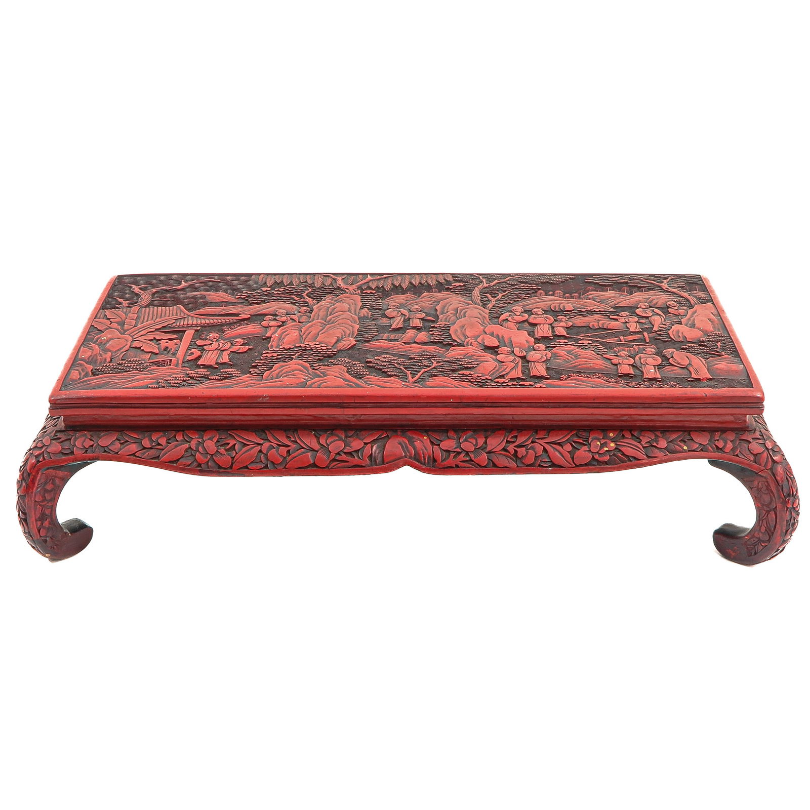 A Chinese Cinnabar Table (1 of 8)