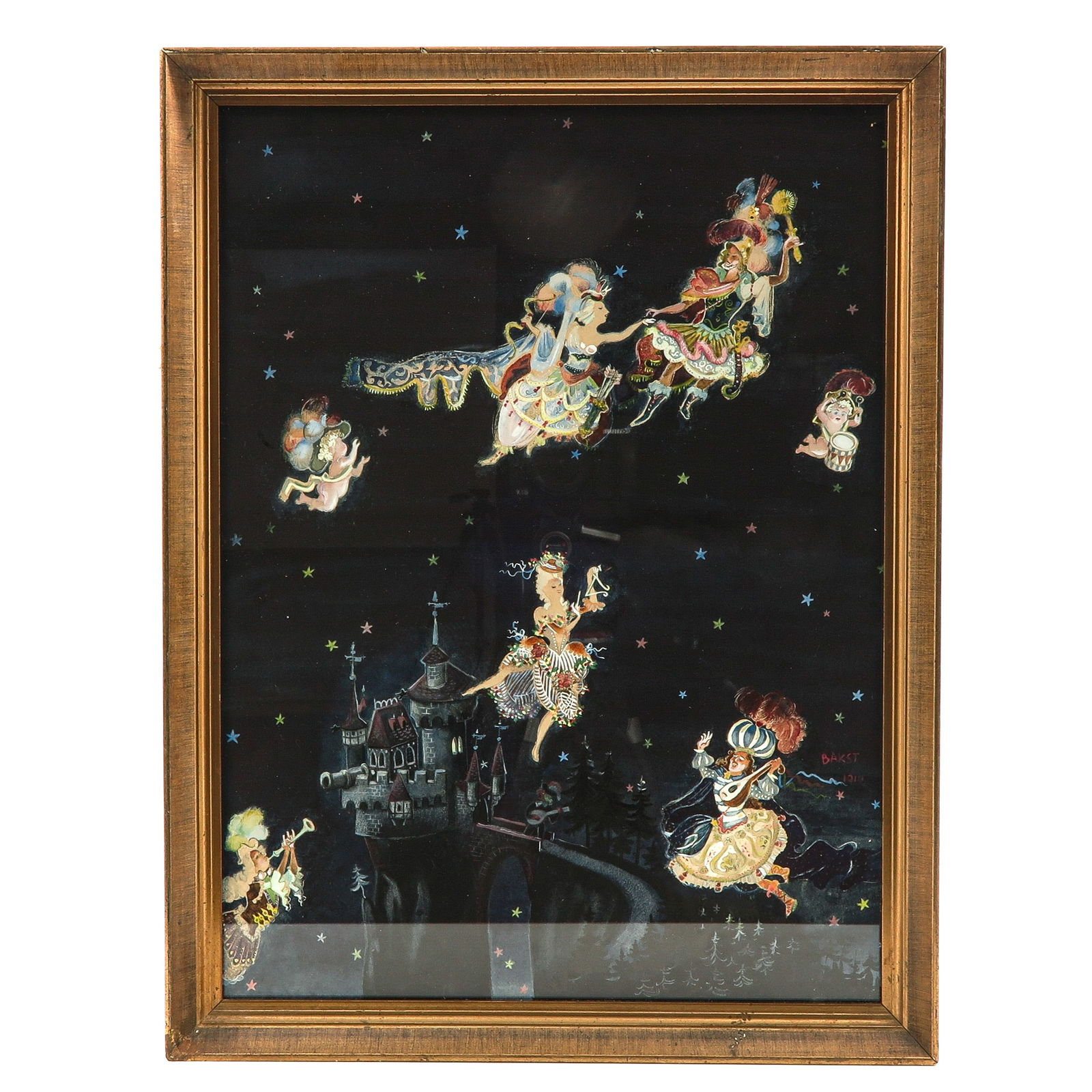 A Signed Mixed Media Work of Art (1 of 5)