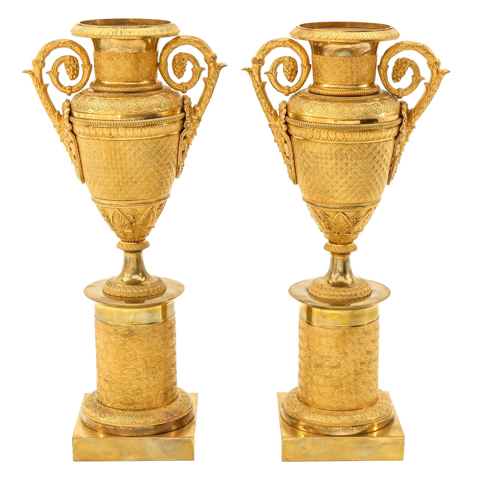 A Pair of Empire Period Vases (1 of 10)