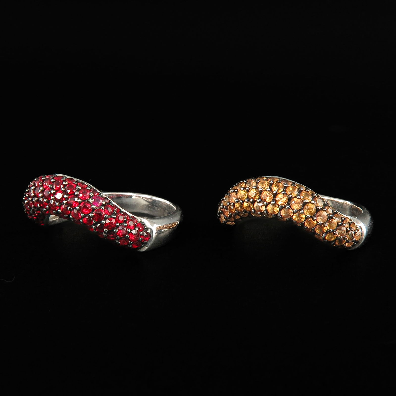 A Lot of 2 Stacking Rings (1 of 7)