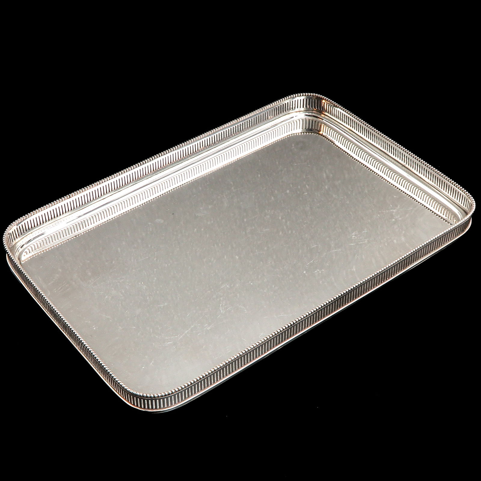 A Dutch Silver Tray (1 of 4)