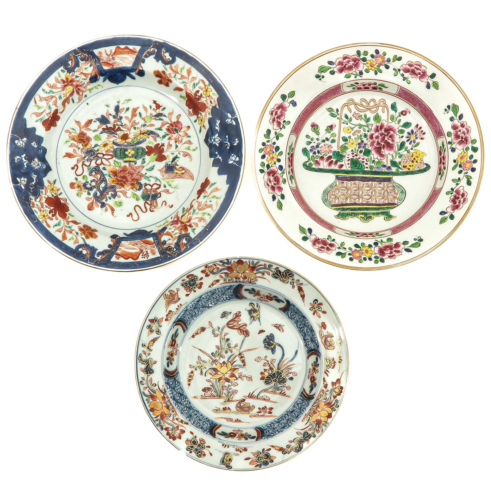 A Collection of 3 Plates (1 of 10)