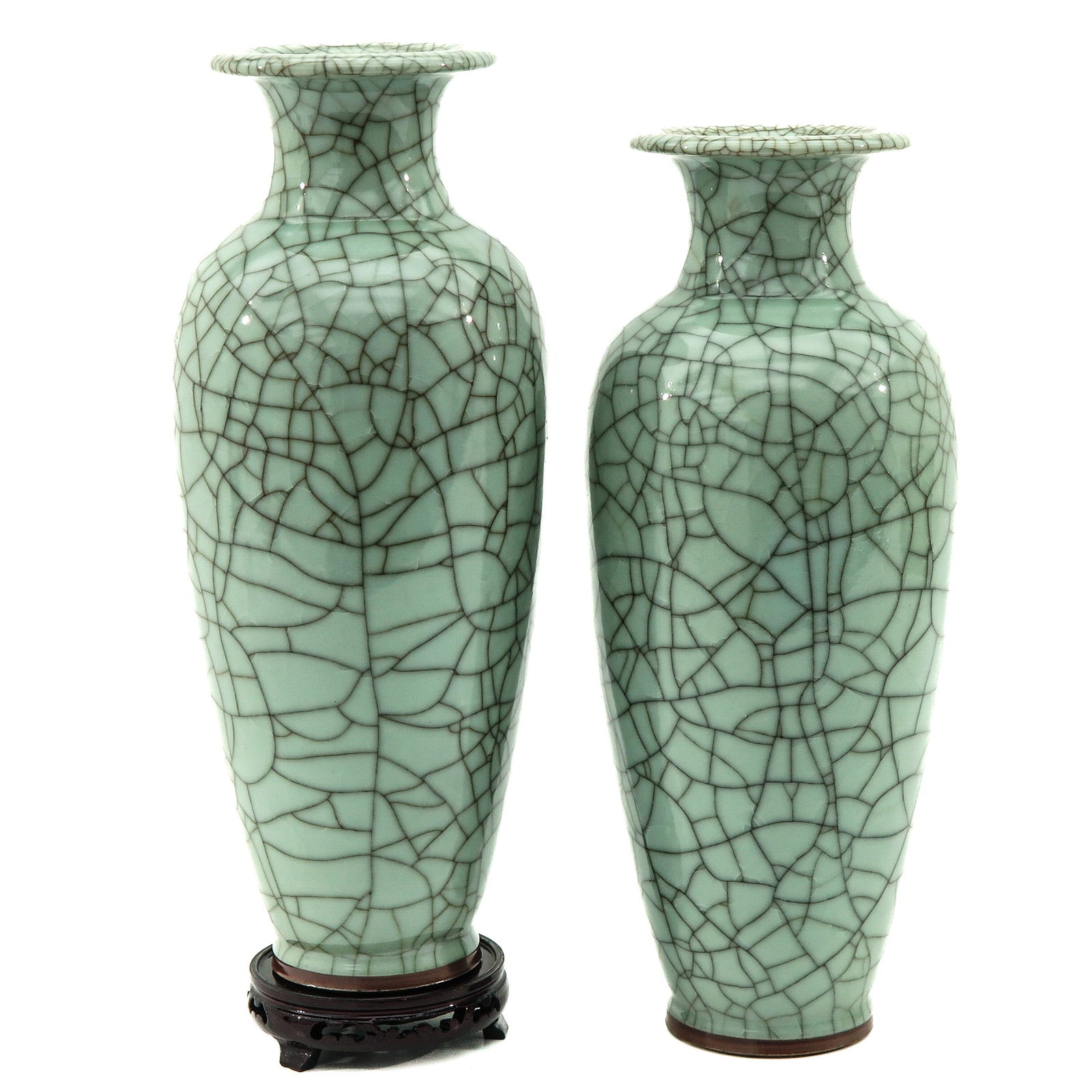 A Pair of Jun Ware Vases (1 of 6)