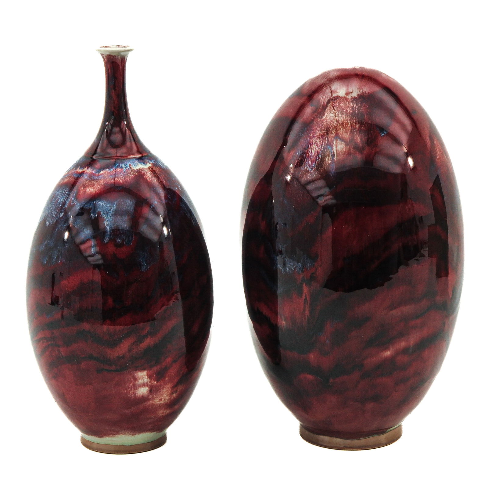 A Jun Ware Vase and Sculpture (1 of 6)