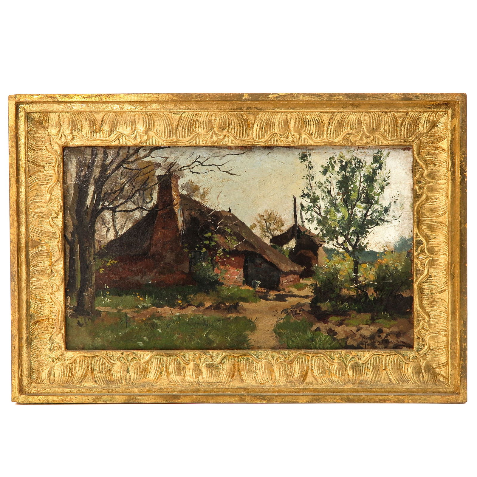 A Painting Signed J. van Vuuren (1 of 7)