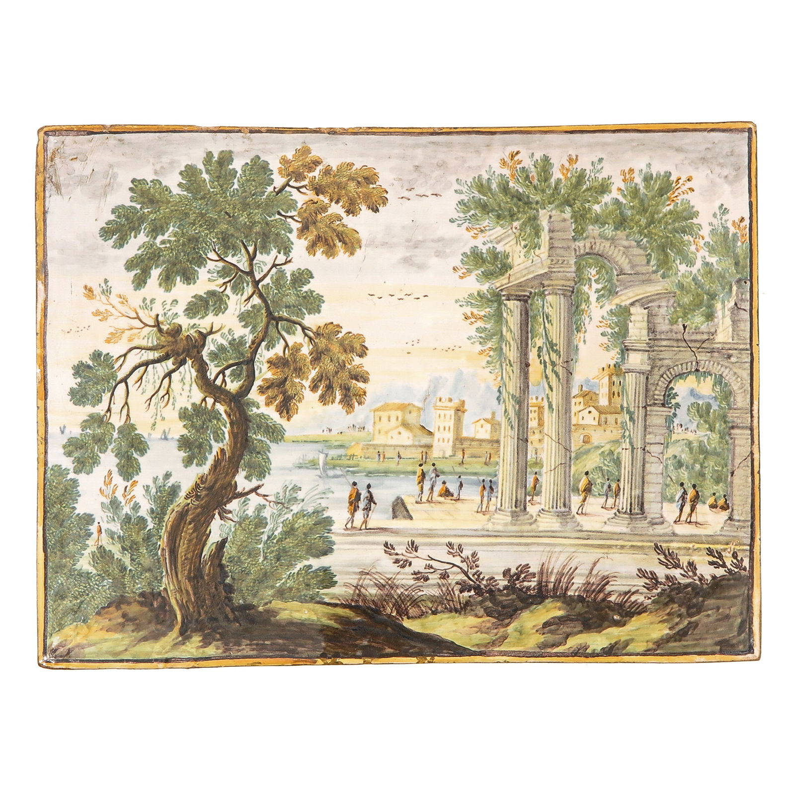 A Majolica Plaque (1 of 3)