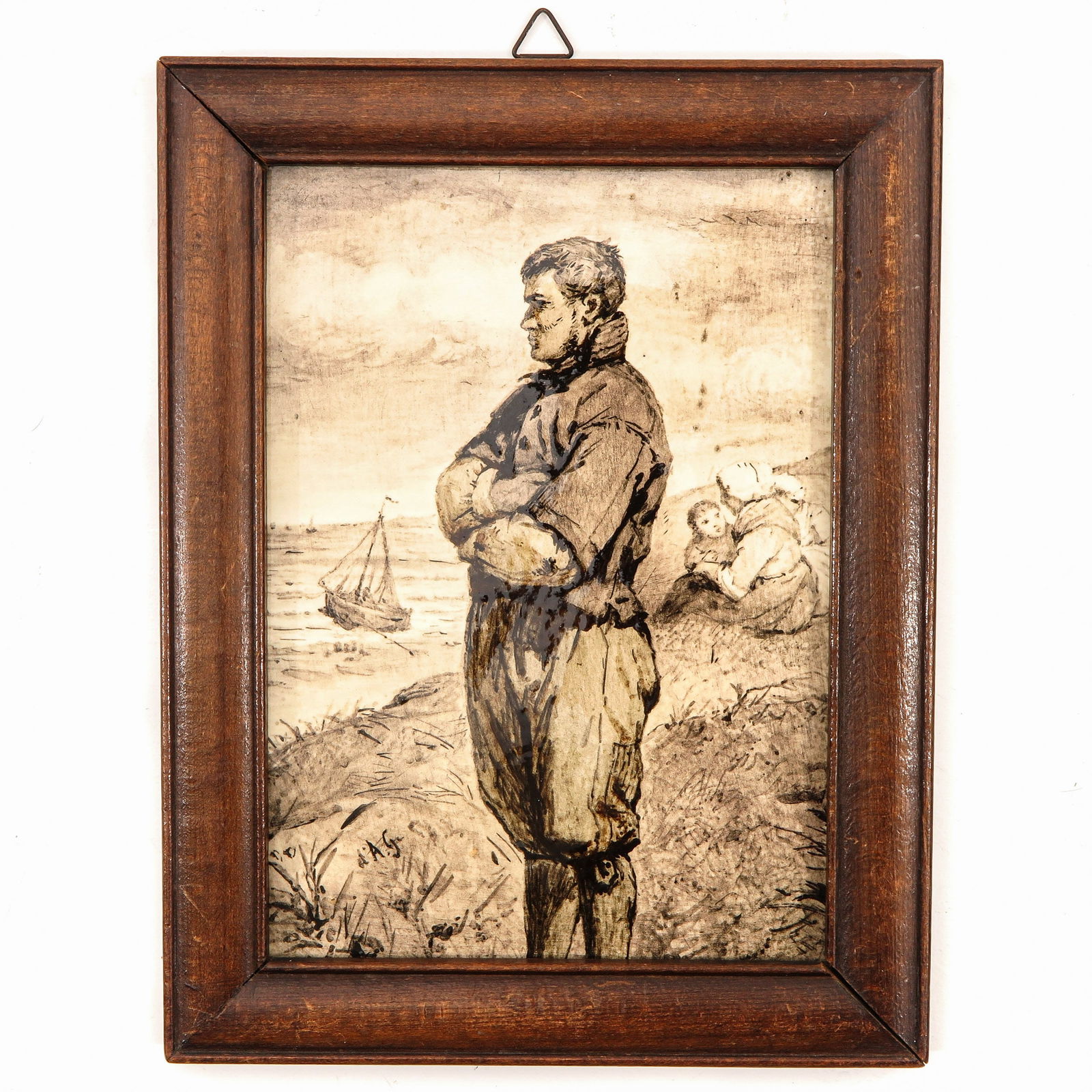 A WvG Period Rozenburg Tile (1 of 5)