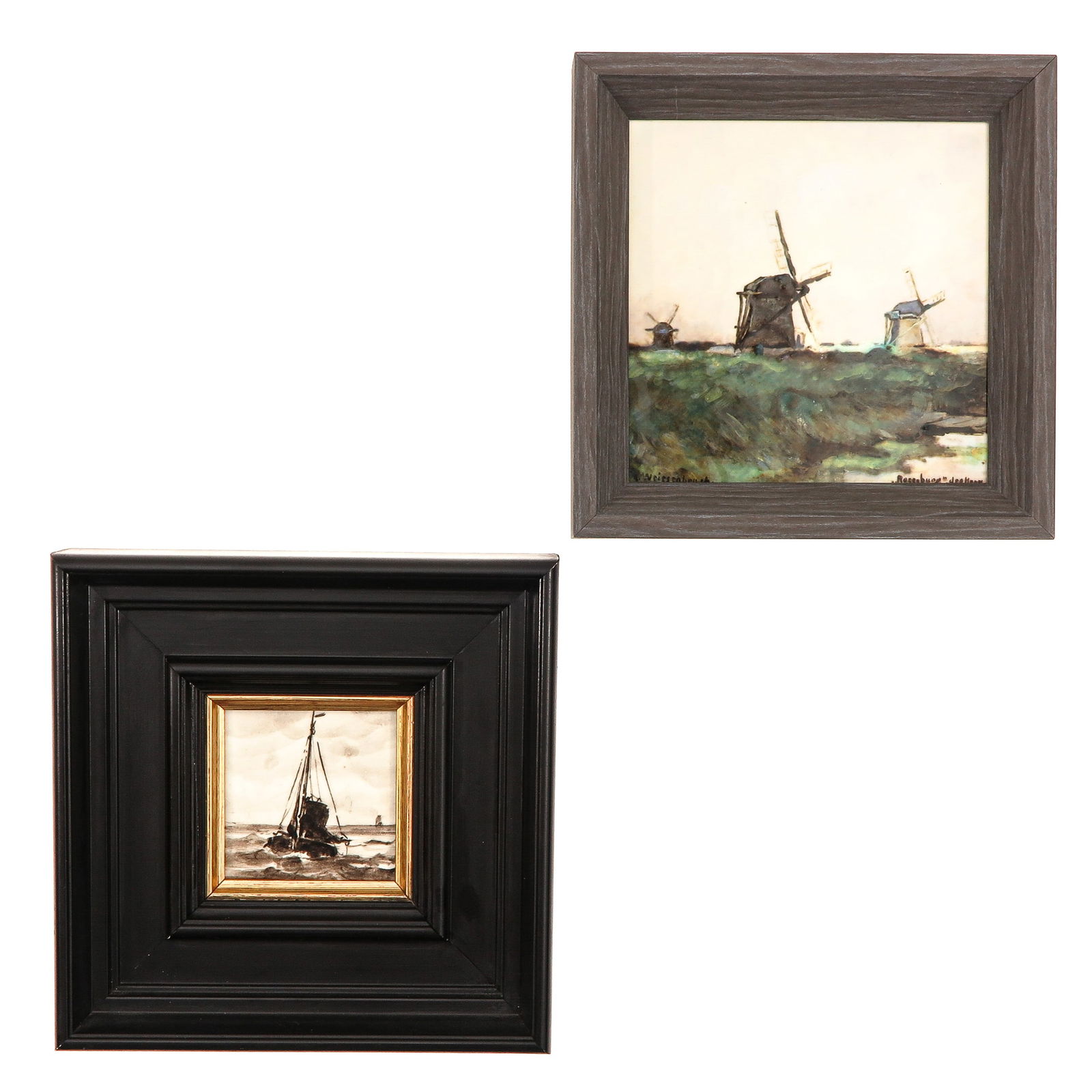 A Lot of 2 Rozenburg Tiles (1 of 10)