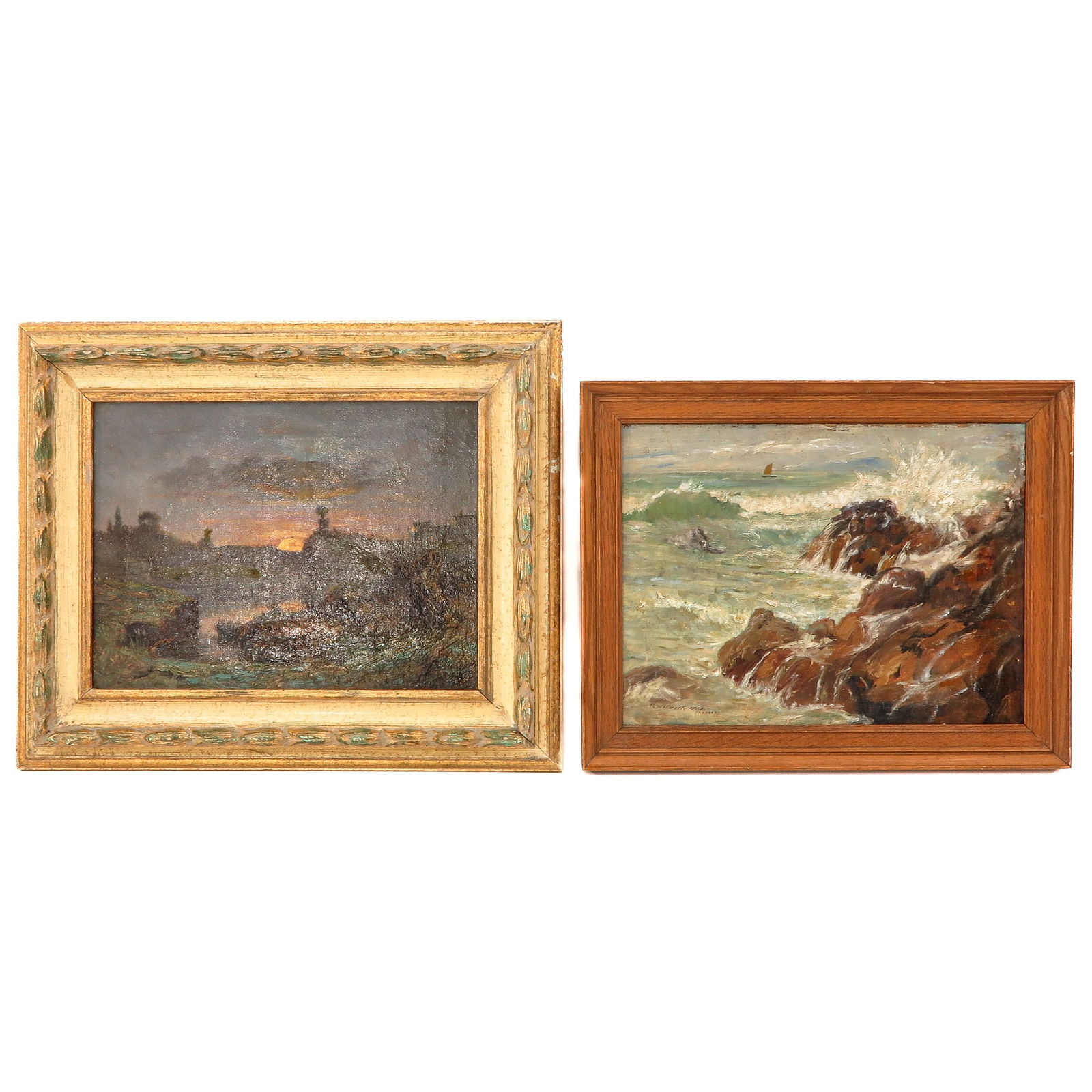 A Lot of 2 Paintings (1 of 9)