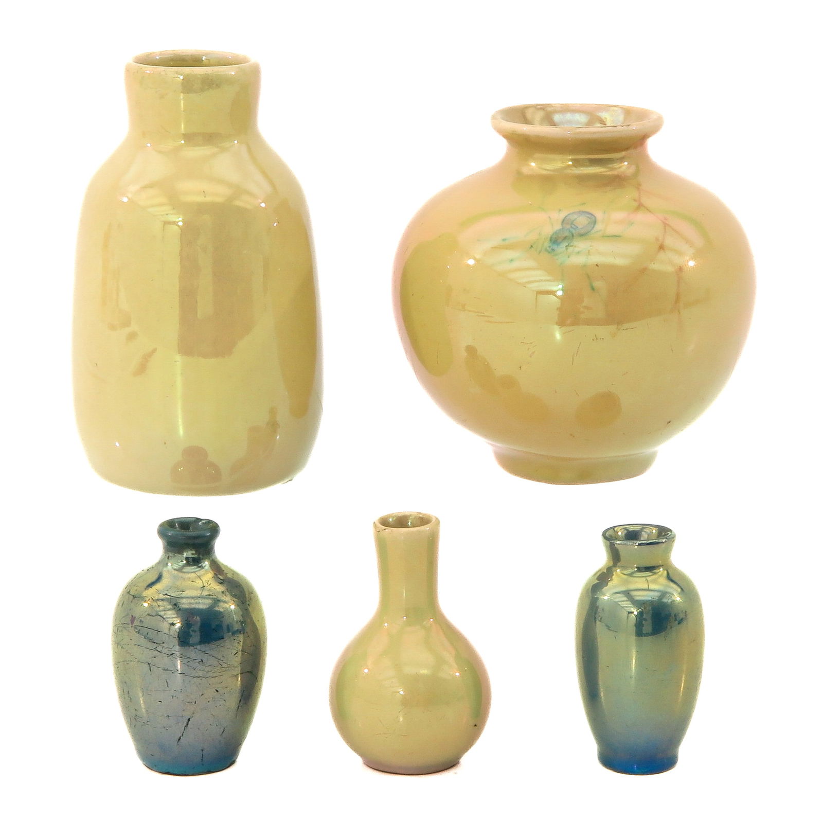 A Collection of 5 Miniature Vases (1 of 10)