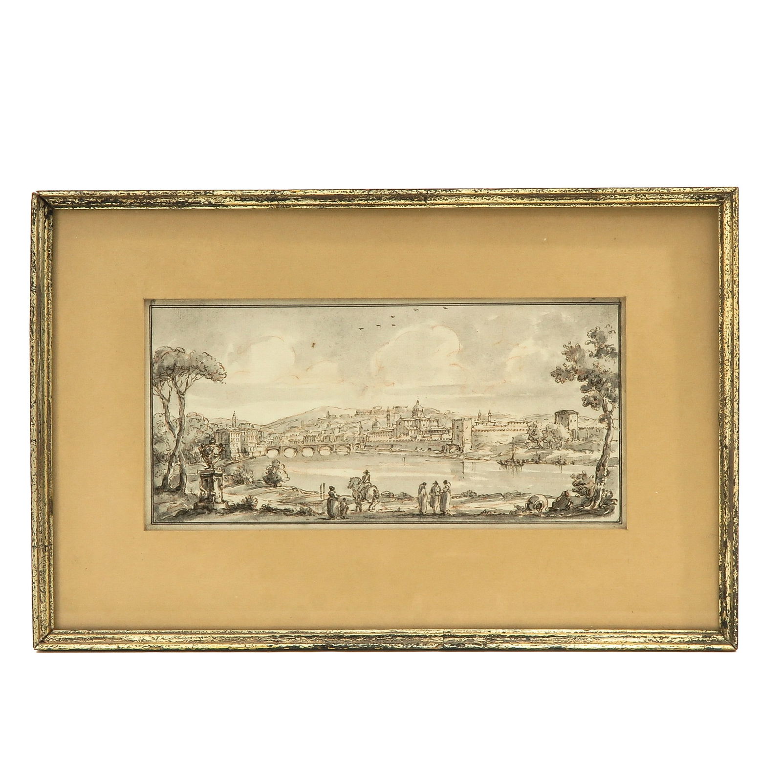 An Italian School Watercolor (1 of 5)