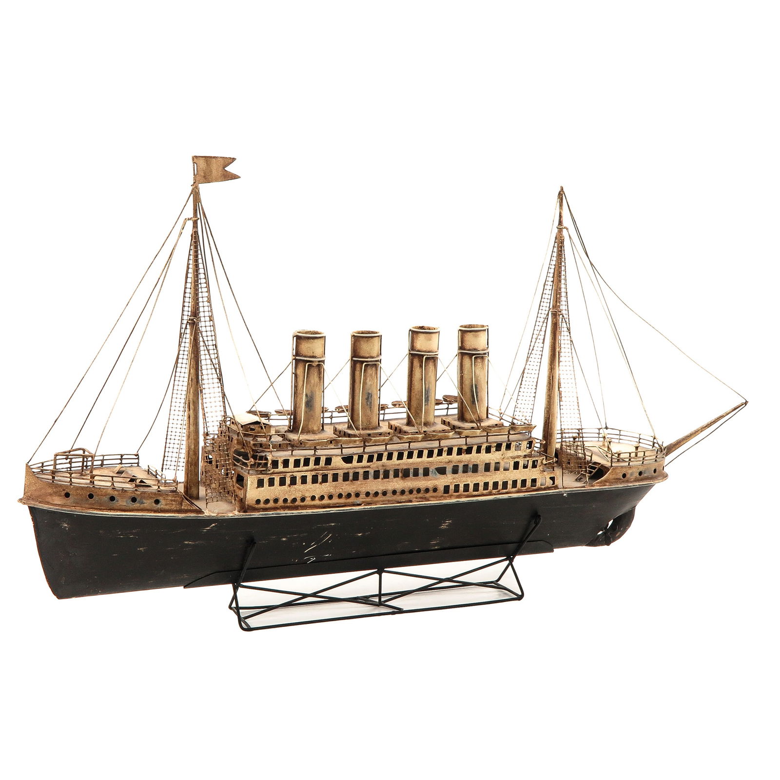 A Tin Model Ship (1 of 10)