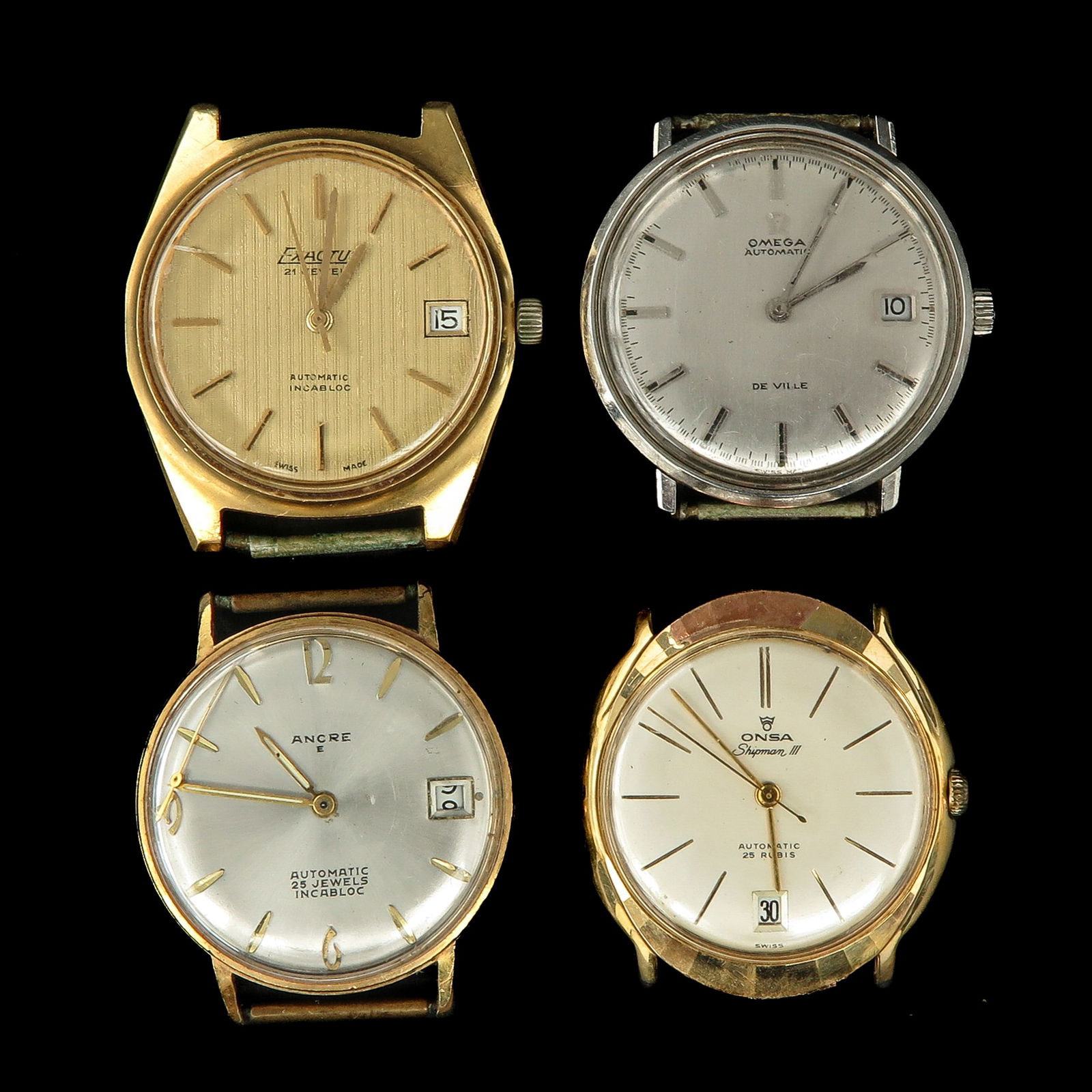 A Lot of 4 Men's Watches (1 of 10)