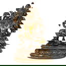 A Tibetan Bronze Buddha Sculpture
