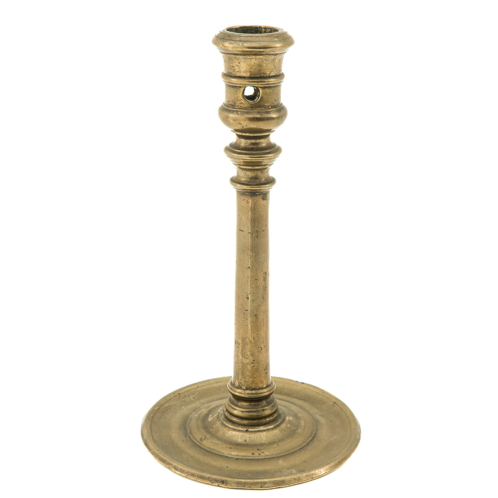 A Candlestick: Henri II model, France, 16th century, height 24 cm.