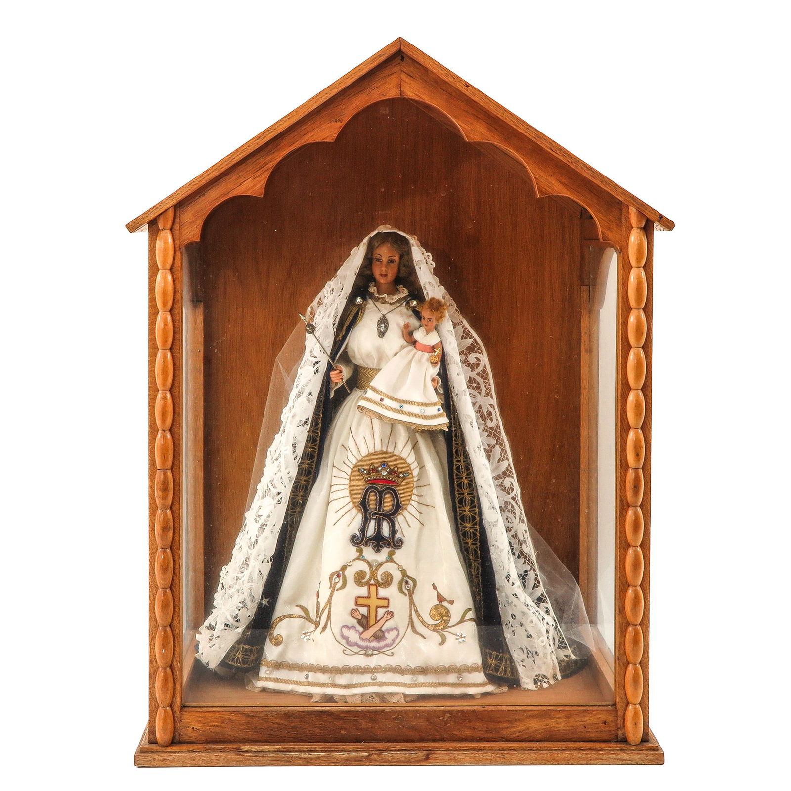 A Madonna in Glass Vitrine (1 of 9)