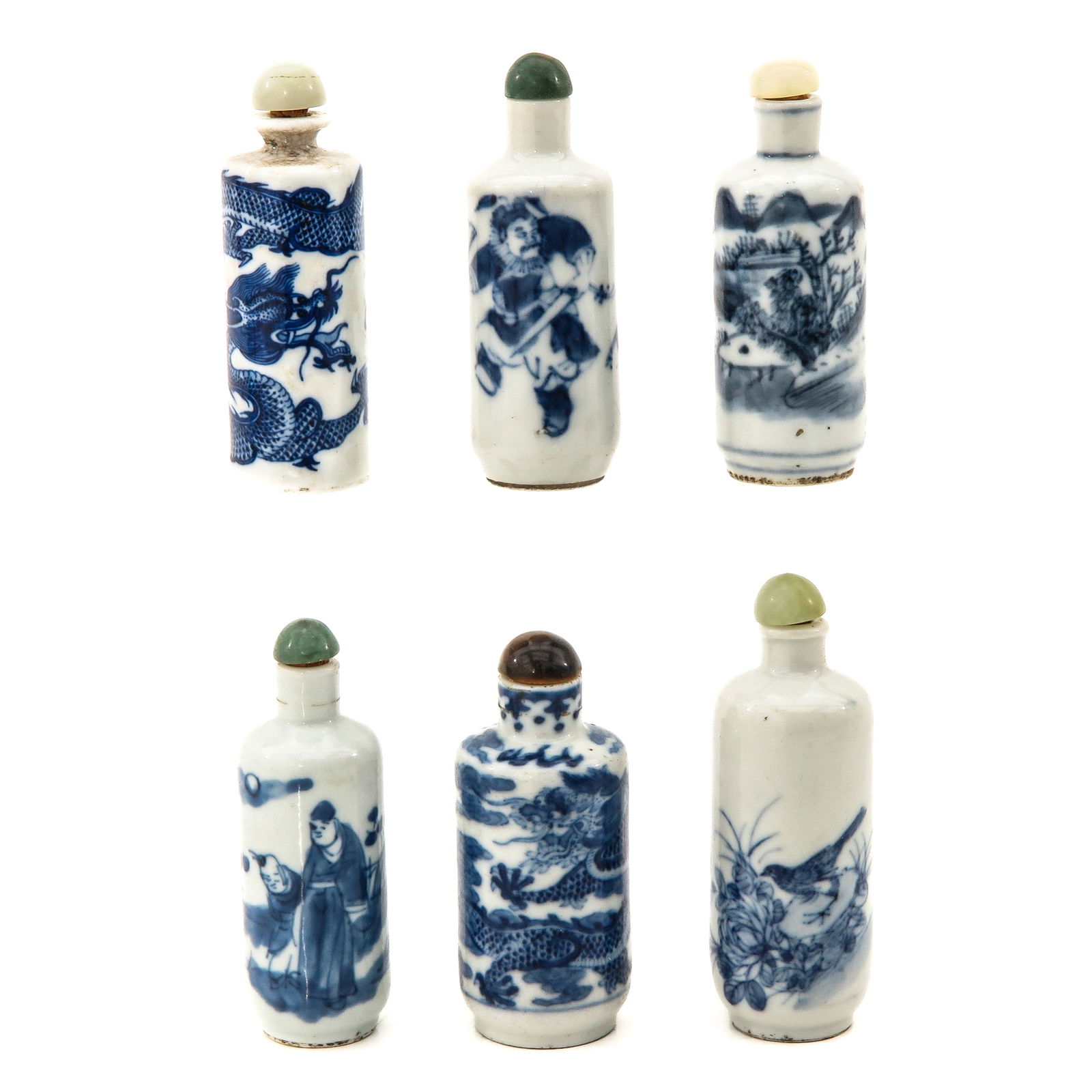 A Collection of 6 Snuff Bottles (1 of 8)