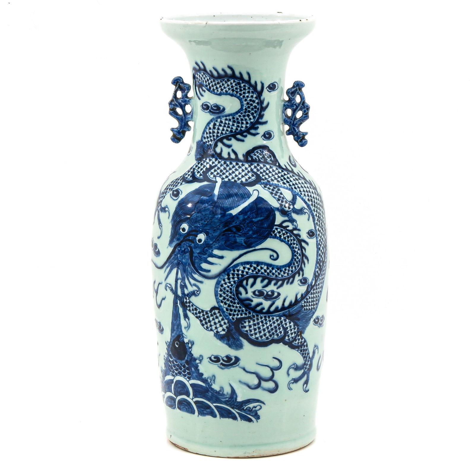 A Celadon and Blue Vase (1 of 9)