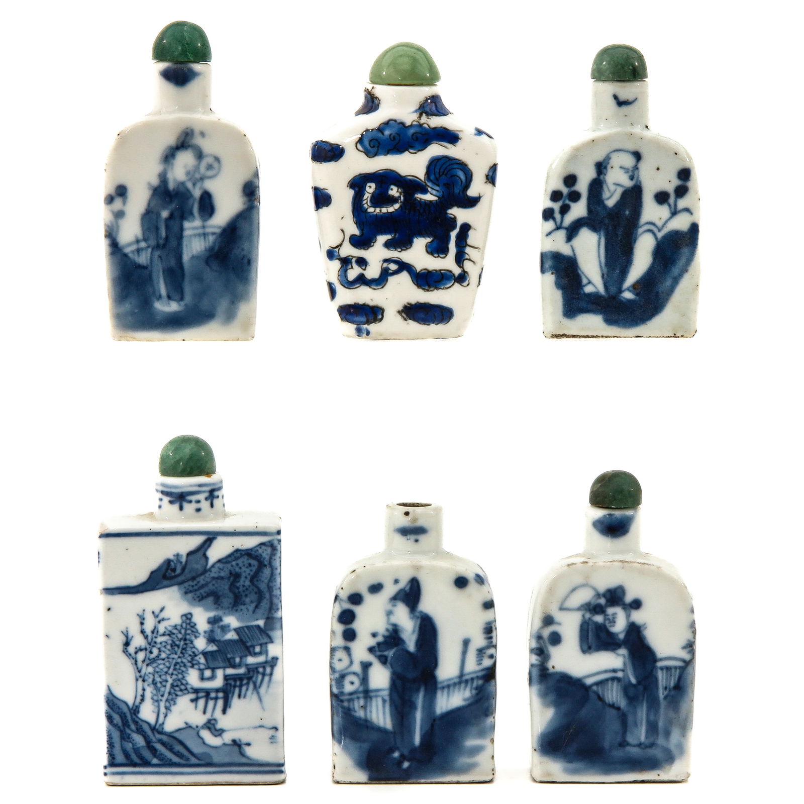 A Collection of 6 Snuff Bottles (1 of 8)