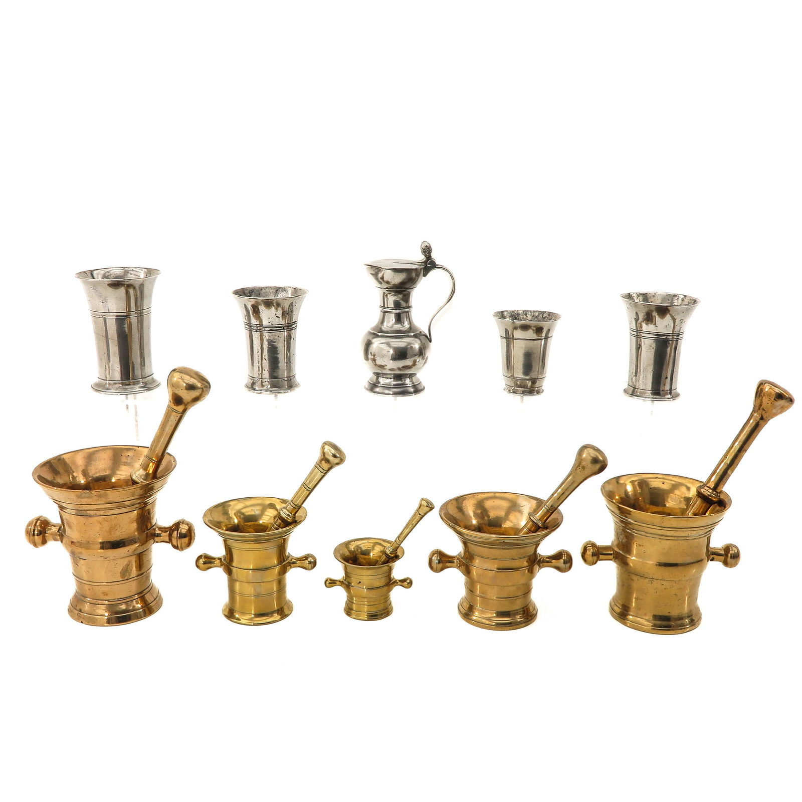 A Diverse Lot of Pewter and Copper (1 of 10)