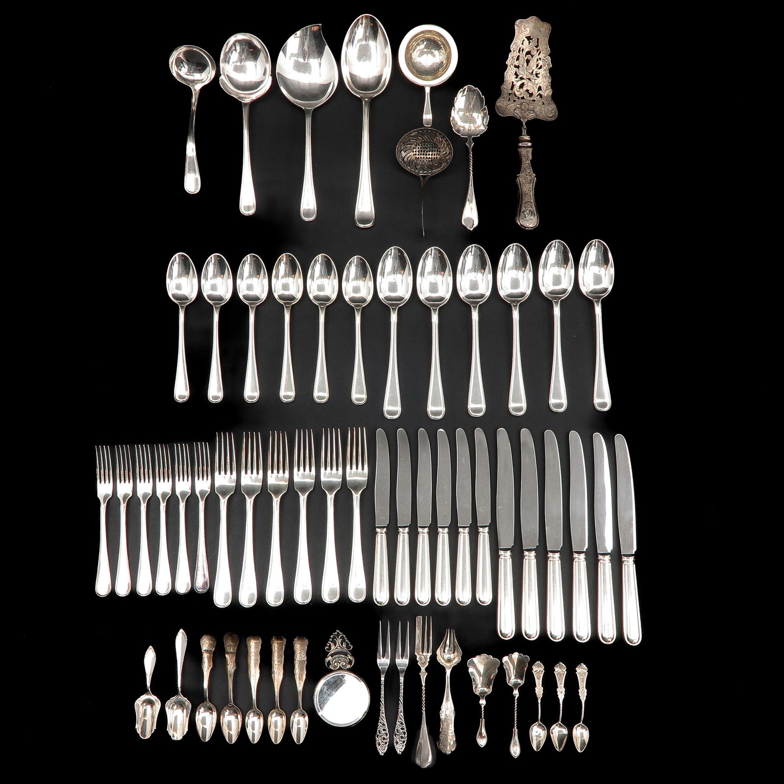 A Group of Silver and Silver Plate (1 of 10)