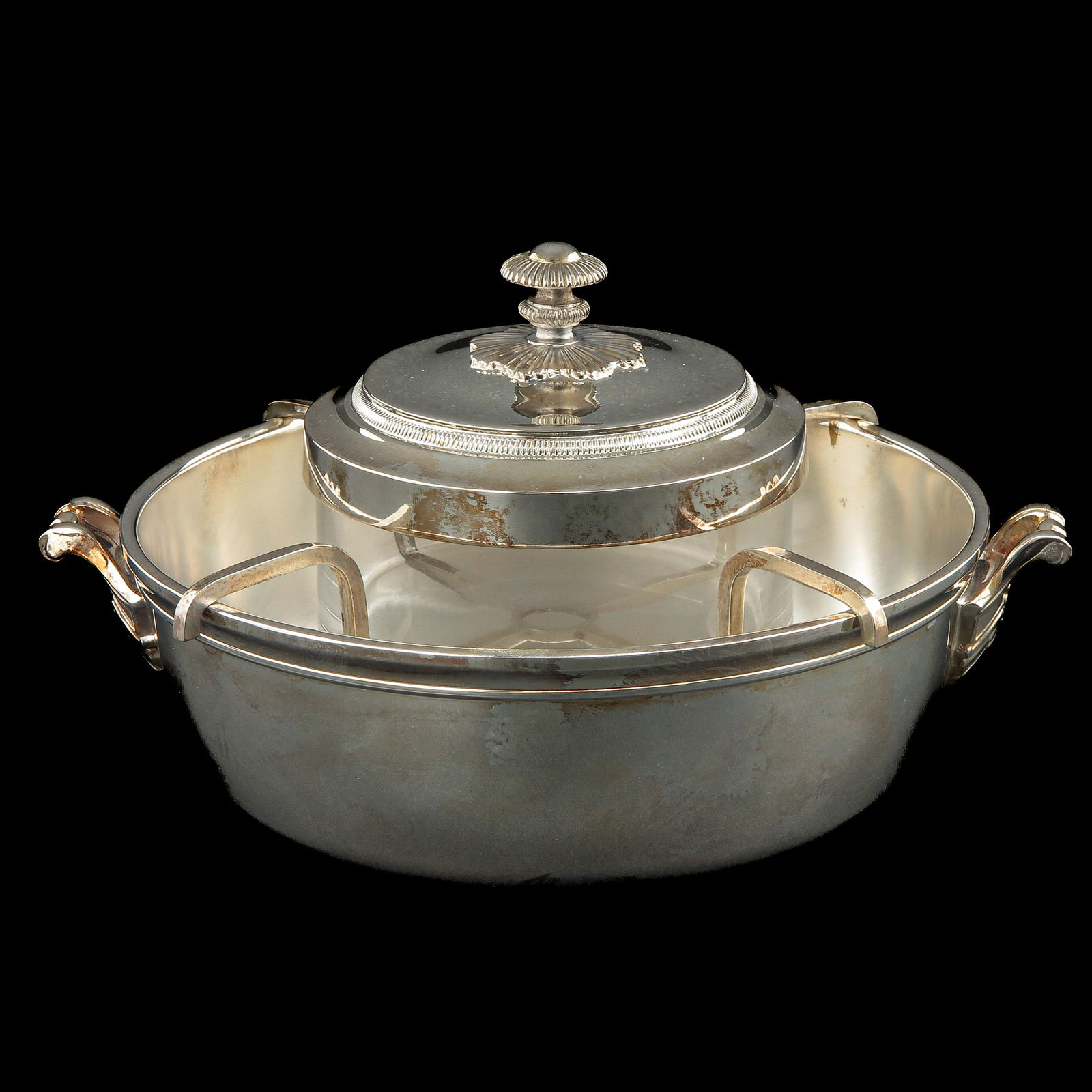 A Christofle Caviar Set (1 of 8)