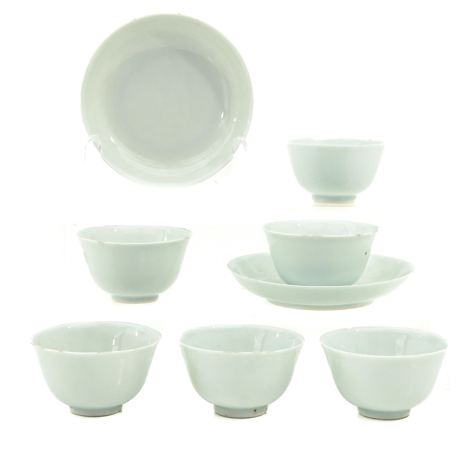 A Set of 6 Cups and 2 Saucers (1 of 10)